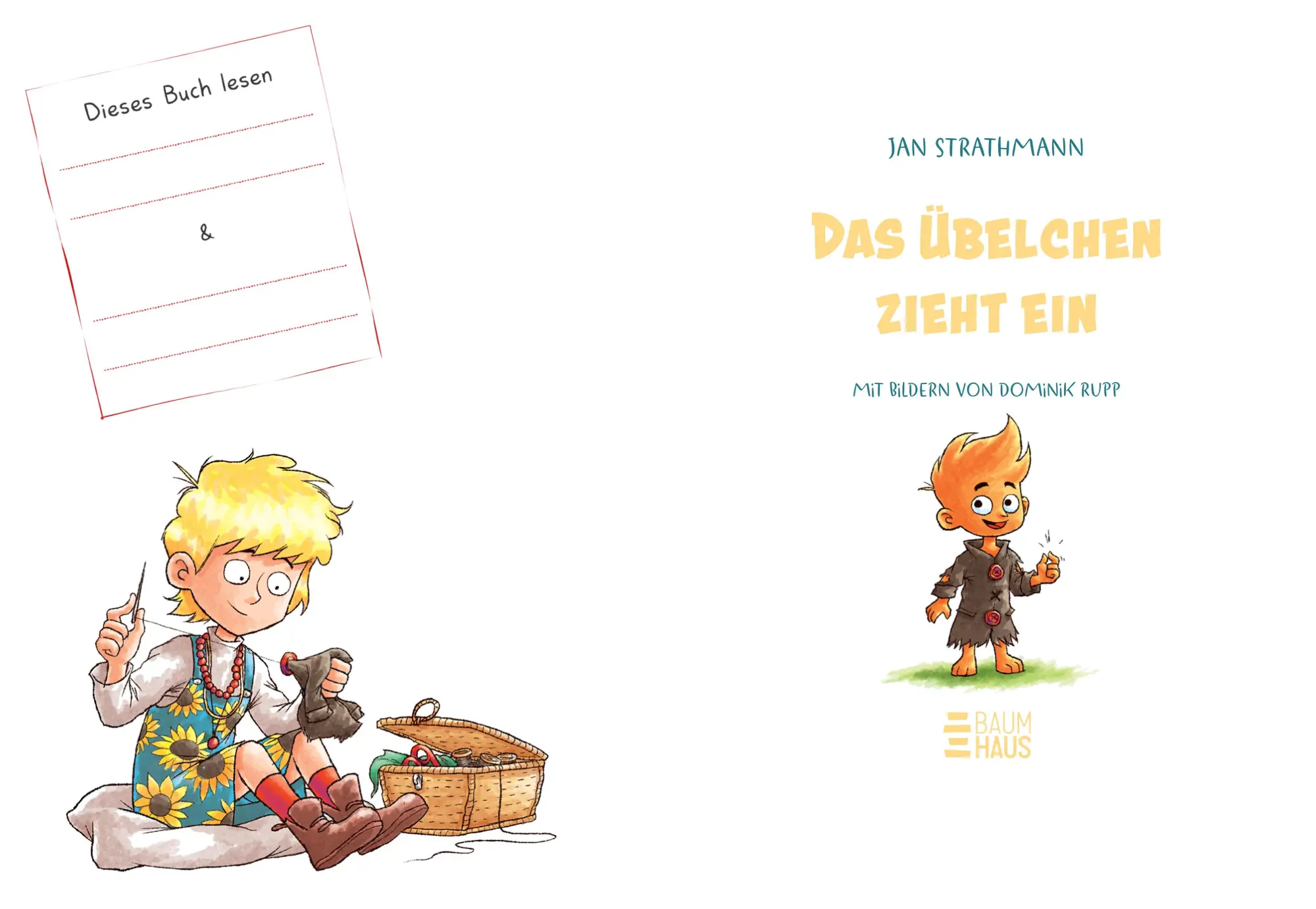 Bild: 9783833909757 | Das Übelchen zieht ein ... und aus und wieder ein | Jan Strathmann