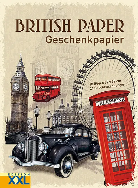 Cover: 9783897369757 | British Paper - Geschenkpapier | Buch | 10 S. | Deutsch | 2021