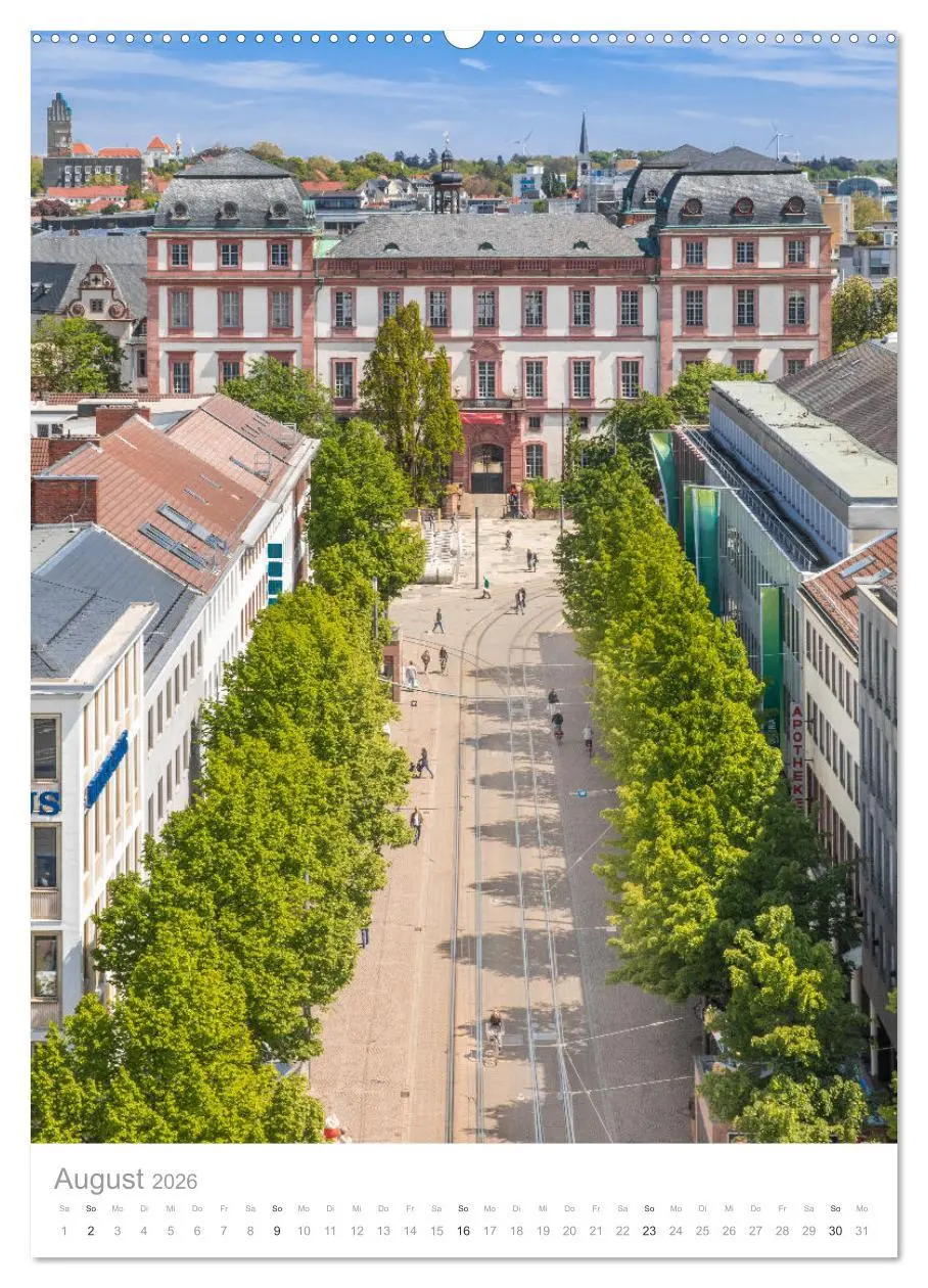 Bild: 9783516409857 | Meine Stadt Darmstadt (hochwertiger Premium Wandkalender 2026 DIN...