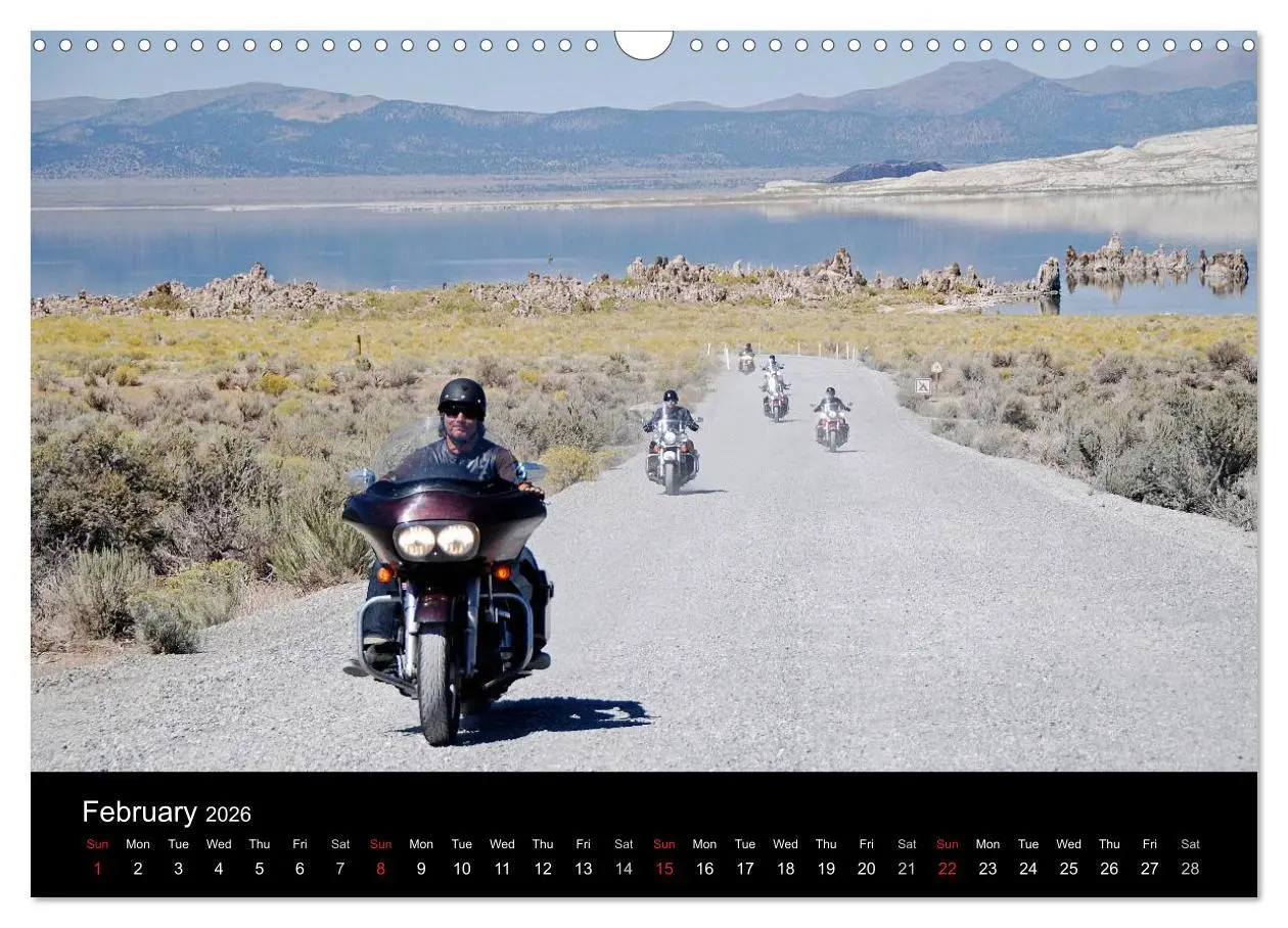 Bild: 9783516579857 | Riding the Wild West - America's Backroads by Motorcycle (Wall...