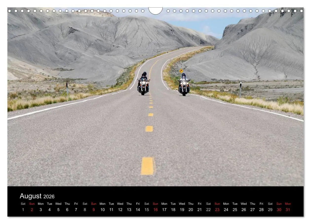 Bild: 9783516579857 | Riding the Wild West - America's Backroads by Motorcycle (Wall...
