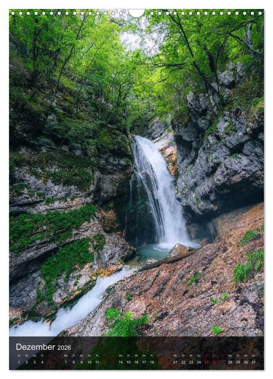 Bild: 9783516649857 | Faszination Wasserfälle (Wandkalender 2026 DIN A3 hoch), CALVENDO...