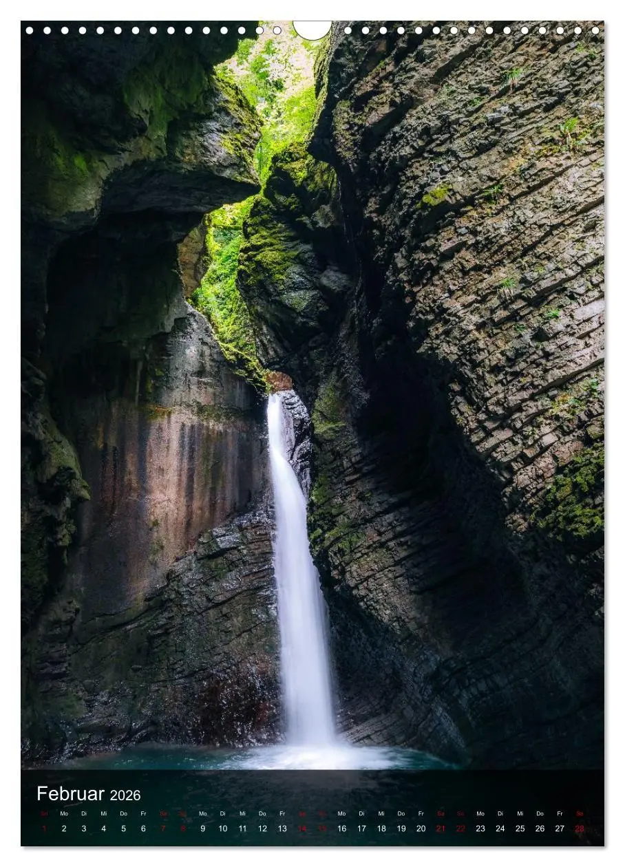 Bild: 9783516649857 | Faszination Wasserfälle (Wandkalender 2026 DIN A3 hoch), CALVENDO...
