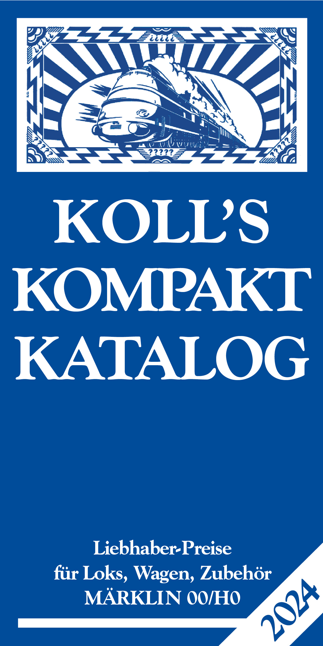 Cover: 9783936339857 | Koll's Kompaktkatalog Märklin 00/H0 2024 | Joachim Koll | Kartoniert