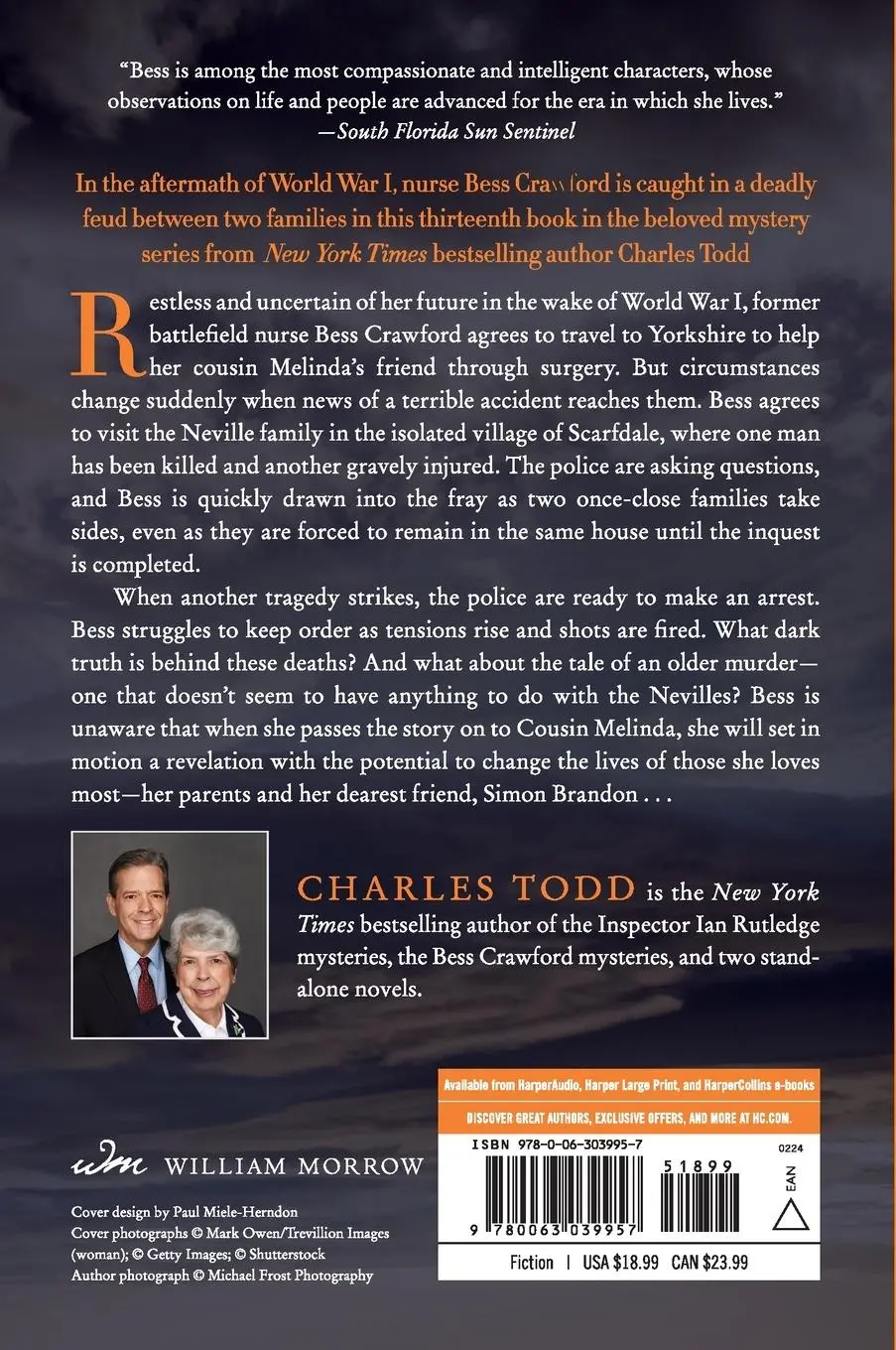 Rückseite: 9780063039957 | The Cliff's Edge | Charles Todd | Taschenbuch | Englisch | 2024