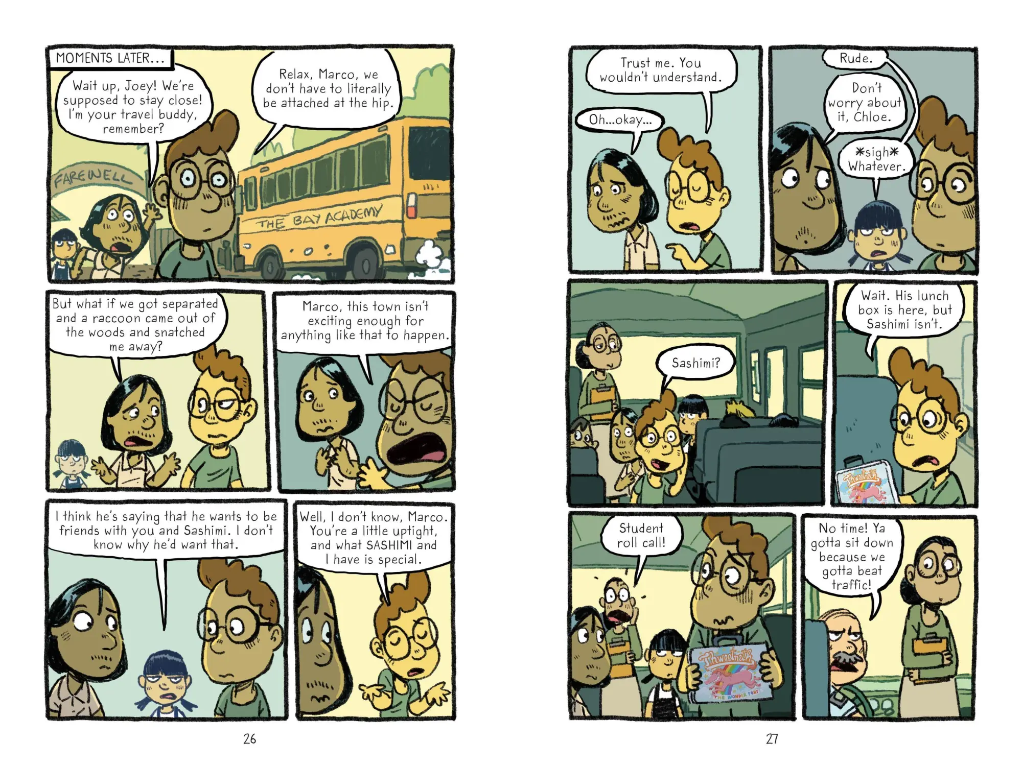 Bild: 9781250359957 | Sashimi and the Field Trip of Doom | Dan Santat | Taschenbuch | 2026