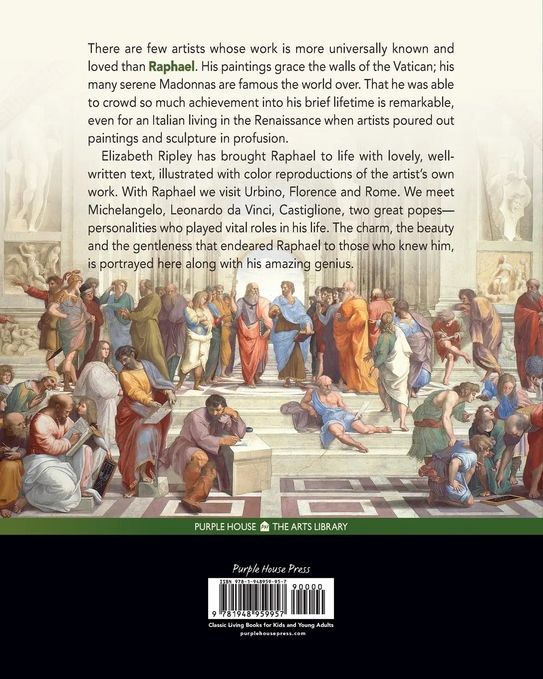 Rückseite: 9781948959957 | RAPHAEL | Elizabeth Ripley | Taschenbuch | Englisch | 2023