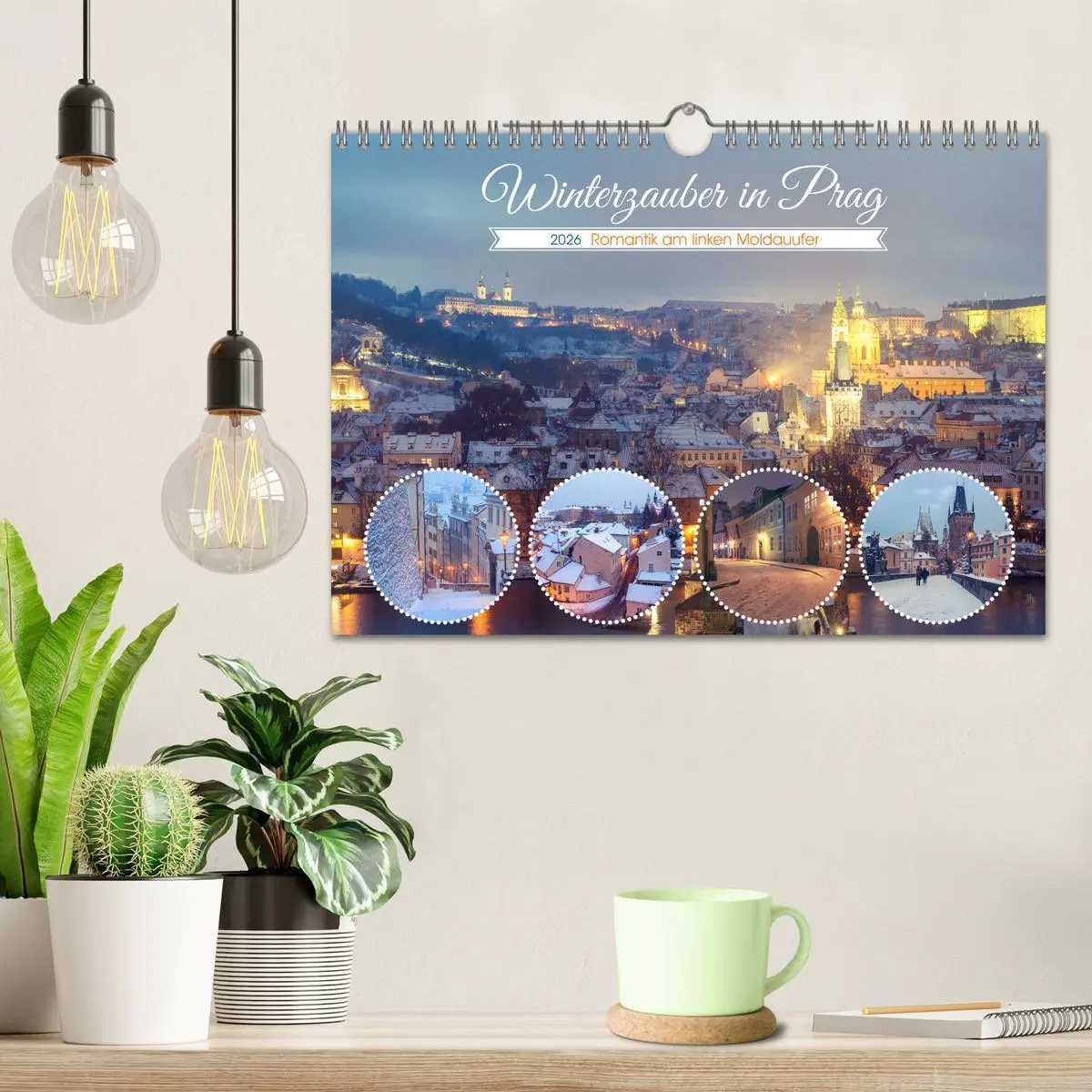 Bild: 9783457549957 | Winterzauber in Prag (Wandkalender 2026 DIN A4 quer), CALVENDO...