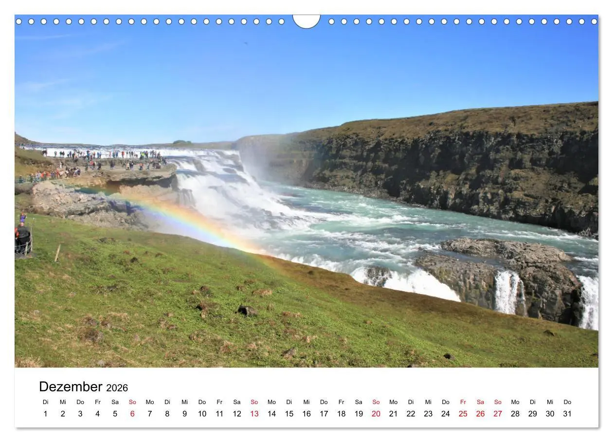 Bild: 9783457789957 | Der goldene Zirkel, Island (Wandkalender 2026 DIN A3 quer),...