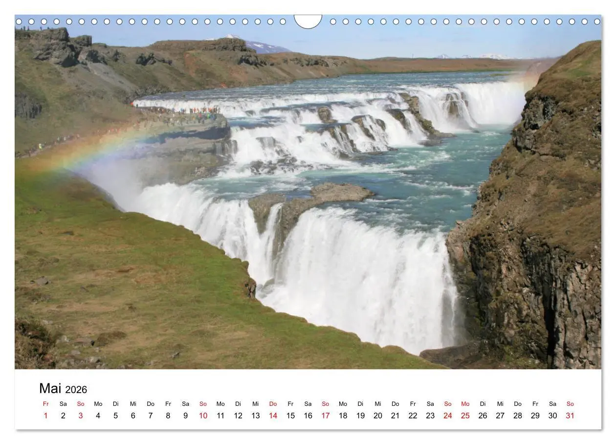 Bild: 9783457789957 | Der goldene Zirkel, Island (Wandkalender 2026 DIN A3 quer),...