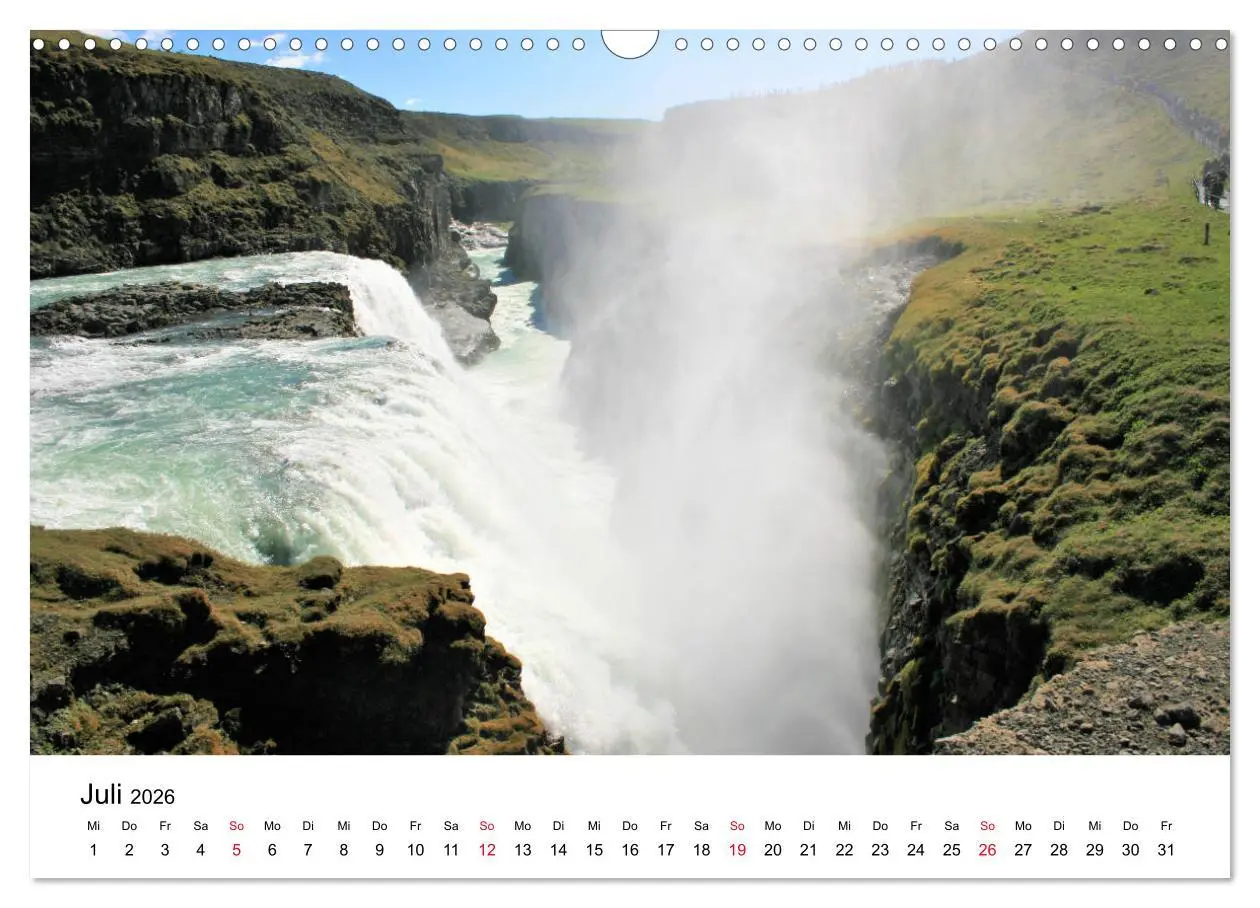 Bild: 9783457789957 | Der goldene Zirkel, Island (Wandkalender 2026 DIN A3 quer),...