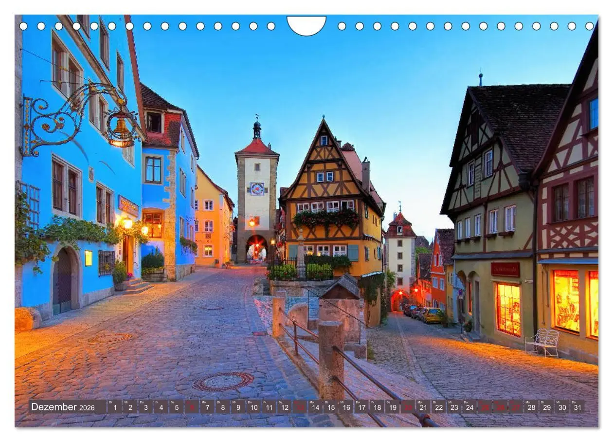 Bild: 9783457929957 | Rothenburg o. d. Tauber - Perle des Taubertales (Wandkalender 2026...