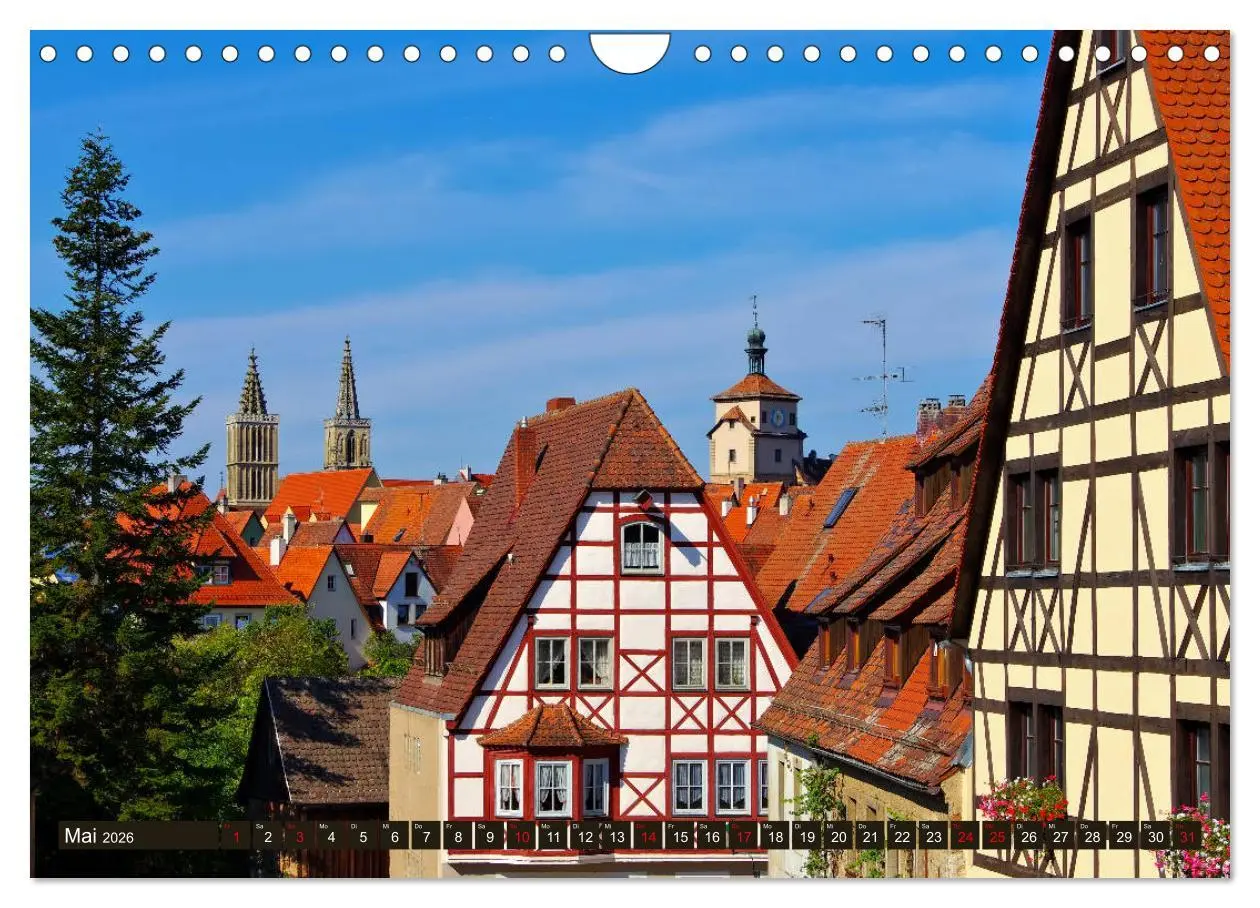 Bild: 9783457929957 | Rothenburg o. d. Tauber - Perle des Taubertales (Wandkalender 2026...