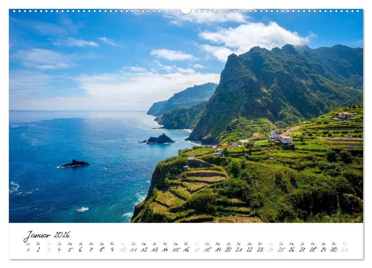 Bild: 9783516019957 | Madeira - ewiger Frühling (Wandkalender 2026 DIN A2 quer), CALVENDO...