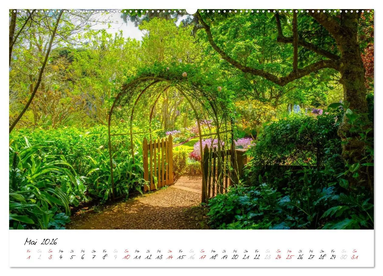 Bild: 9783516019957 | Madeira - ewiger Frühling (Wandkalender 2026 DIN A2 quer), CALVENDO...