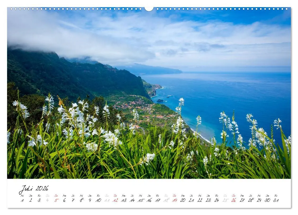 Bild: 9783516019957 | Madeira - ewiger Frühling (Wandkalender 2026 DIN A2 quer), CALVENDO...