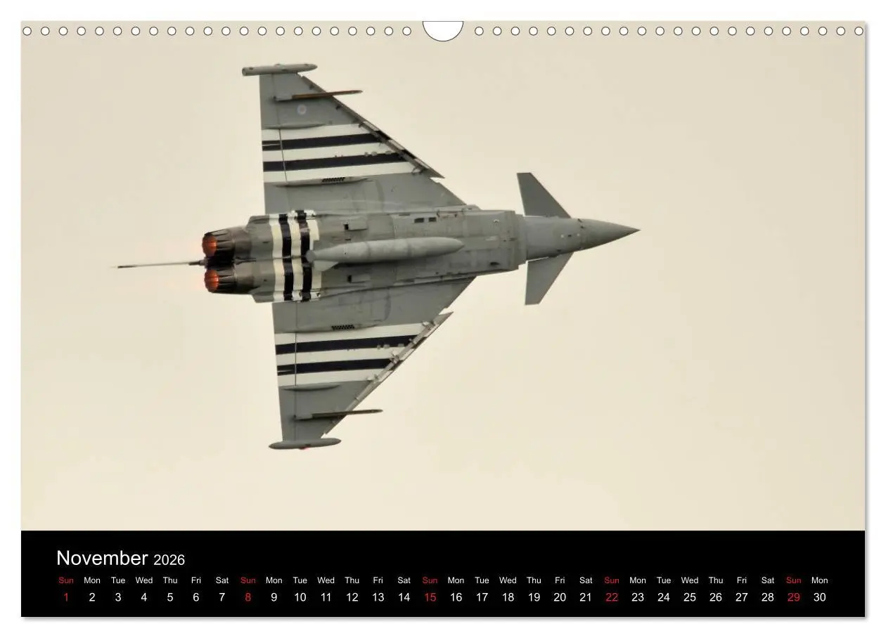 Bild: 9783516569957 | The Mighty Eurofighter Typhoon (Wall Calendar 2026 DIN A3...