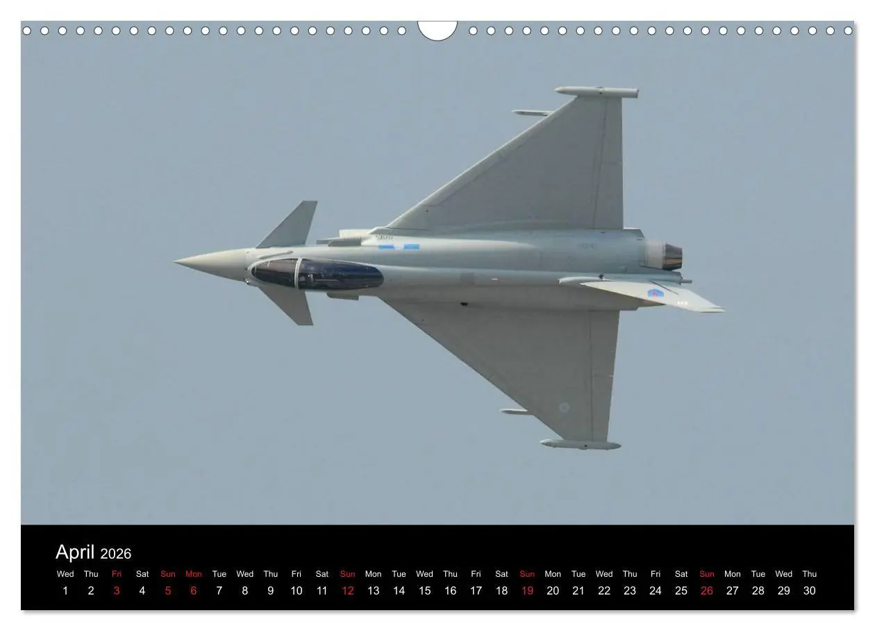 Bild: 9783516569957 | The Mighty Eurofighter Typhoon (Wall Calendar 2026 DIN A3...