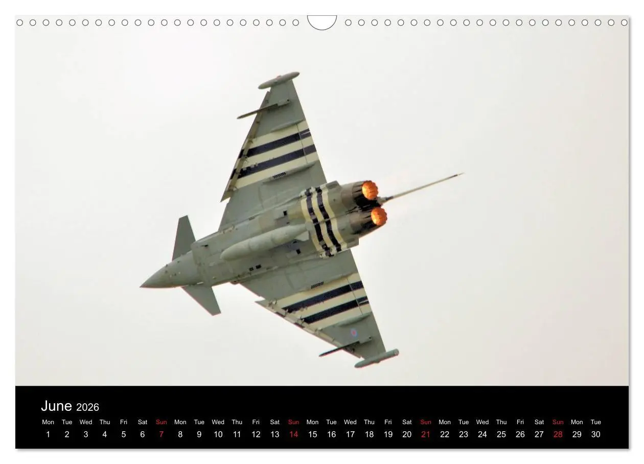 Bild: 9783516569957 | The Mighty Eurofighter Typhoon (Wall Calendar 2026 DIN A3...