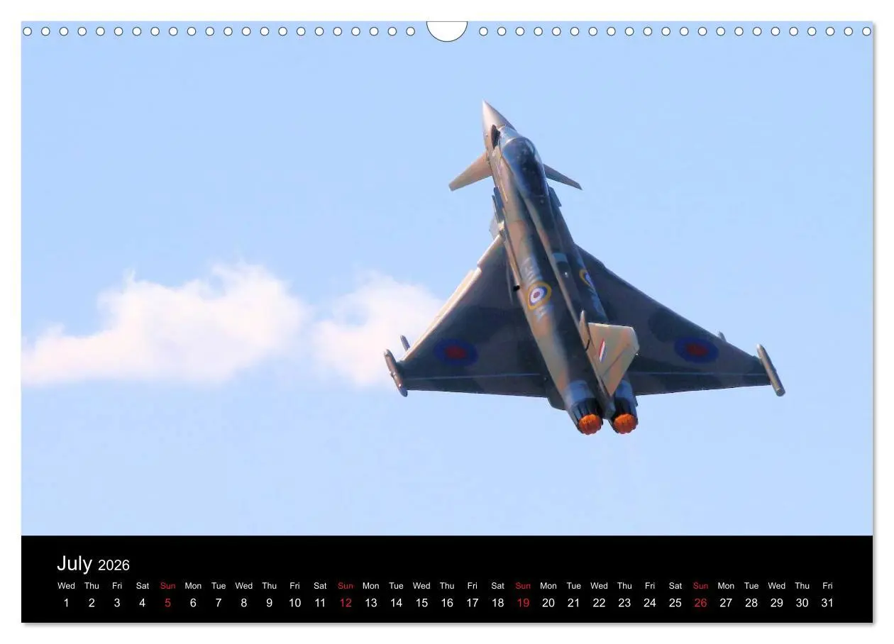 Bild: 9783516569957 | The Mighty Eurofighter Typhoon (Wall Calendar 2026 DIN A3...