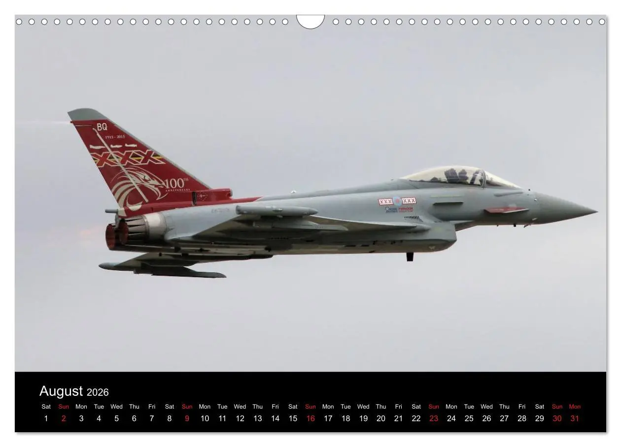 Bild: 9783516569957 | The Mighty Eurofighter Typhoon (Wall Calendar 2026 DIN A3...