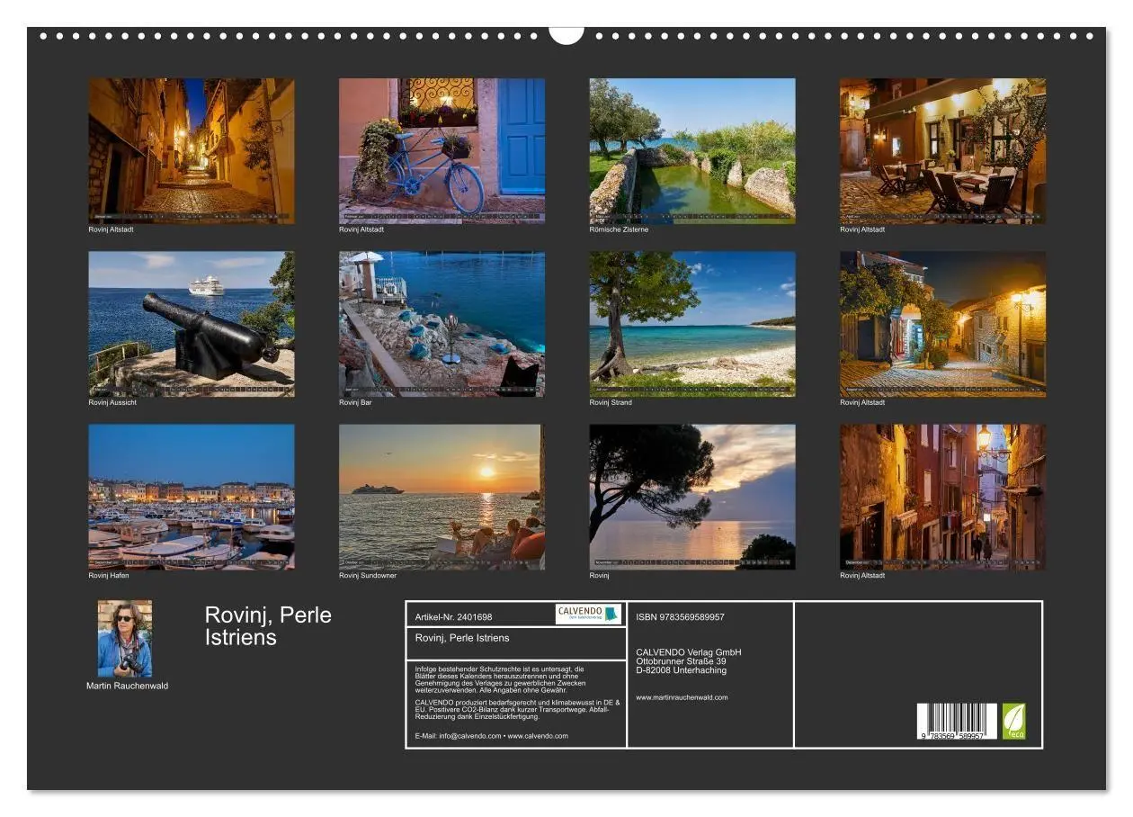 Bild: 9783569589957 | Rovinj, Perle Istriens (Wandkalender 2027 DIN A2 quer), CALVENDO...