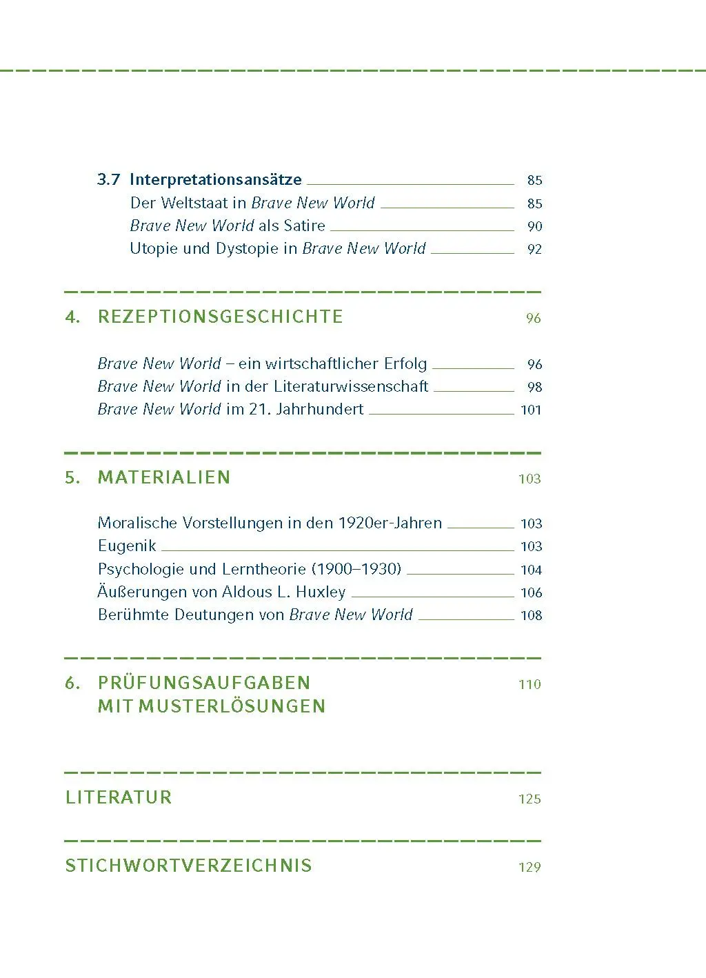 Bild: 9783804419957 | Brave New World - Schöne neue Welt von Aldous Huxley. | Aldous Huxley