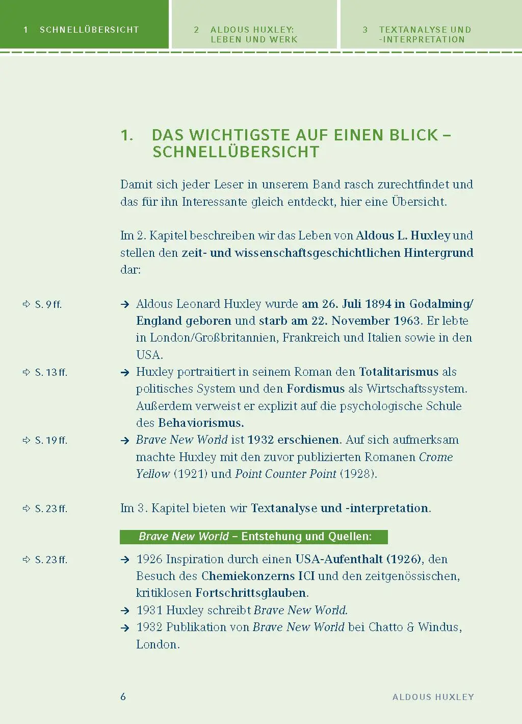 Bild: 9783804419957 | Brave New World - Schöne neue Welt von Aldous Huxley. | Aldous Huxley