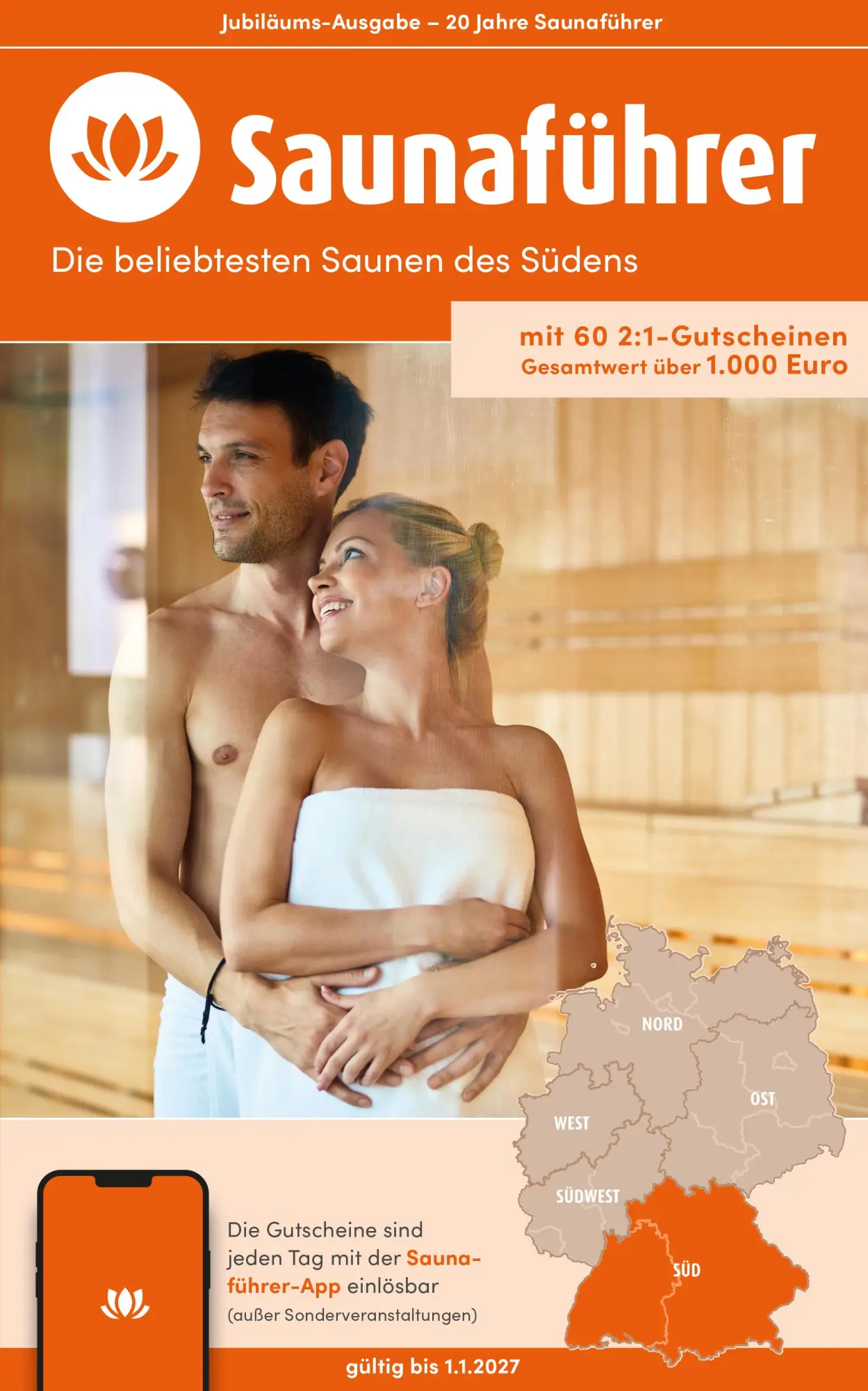 Cover: 9783866969957 | Süden Saunaführer - Die 60 beliebtesten Saunen für den Süden...
