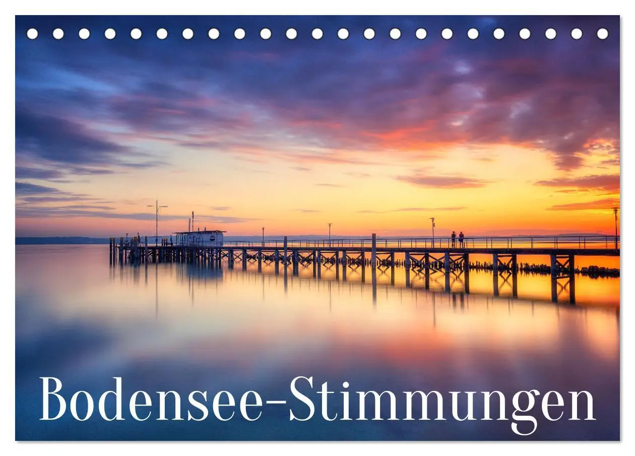 Cover: 9783457280058 | Bodensee-Stimmungen (Tischkalender 2026 DIN A5 quer), CALVENDO...