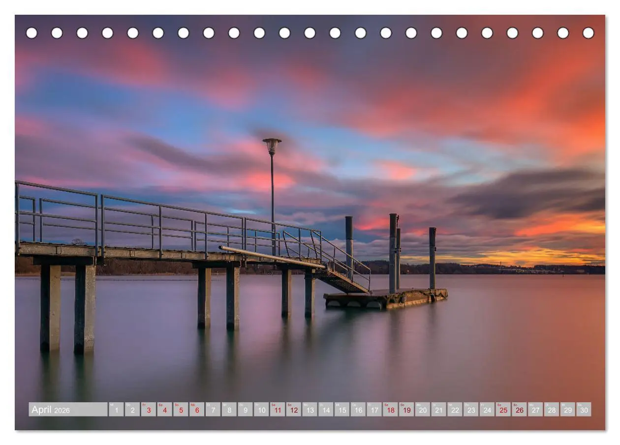 Bild: 9783457280058 | Bodensee-Stimmungen (Tischkalender 2026 DIN A5 quer), CALVENDO...