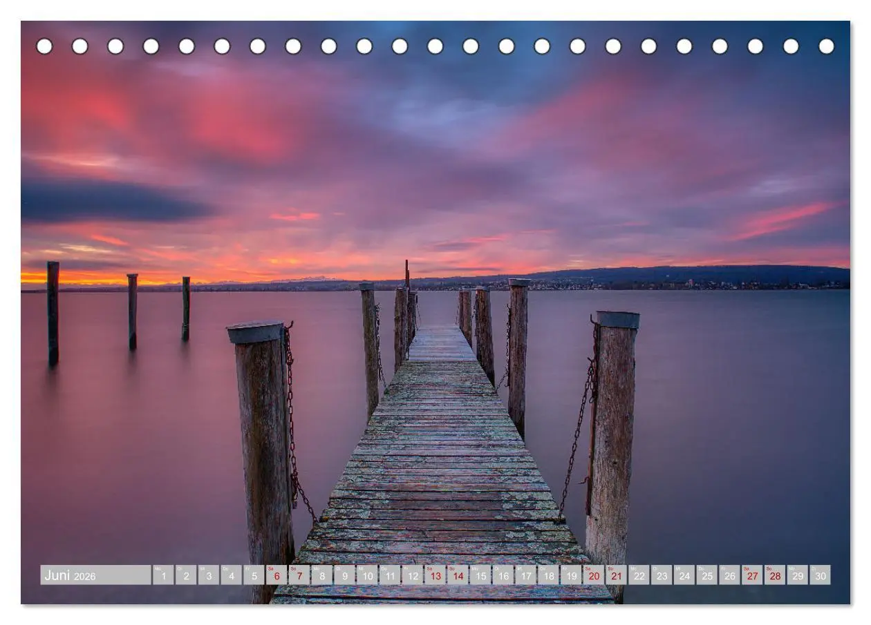 Bild: 9783457280058 | Bodensee-Stimmungen (Tischkalender 2026 DIN A5 quer), CALVENDO...