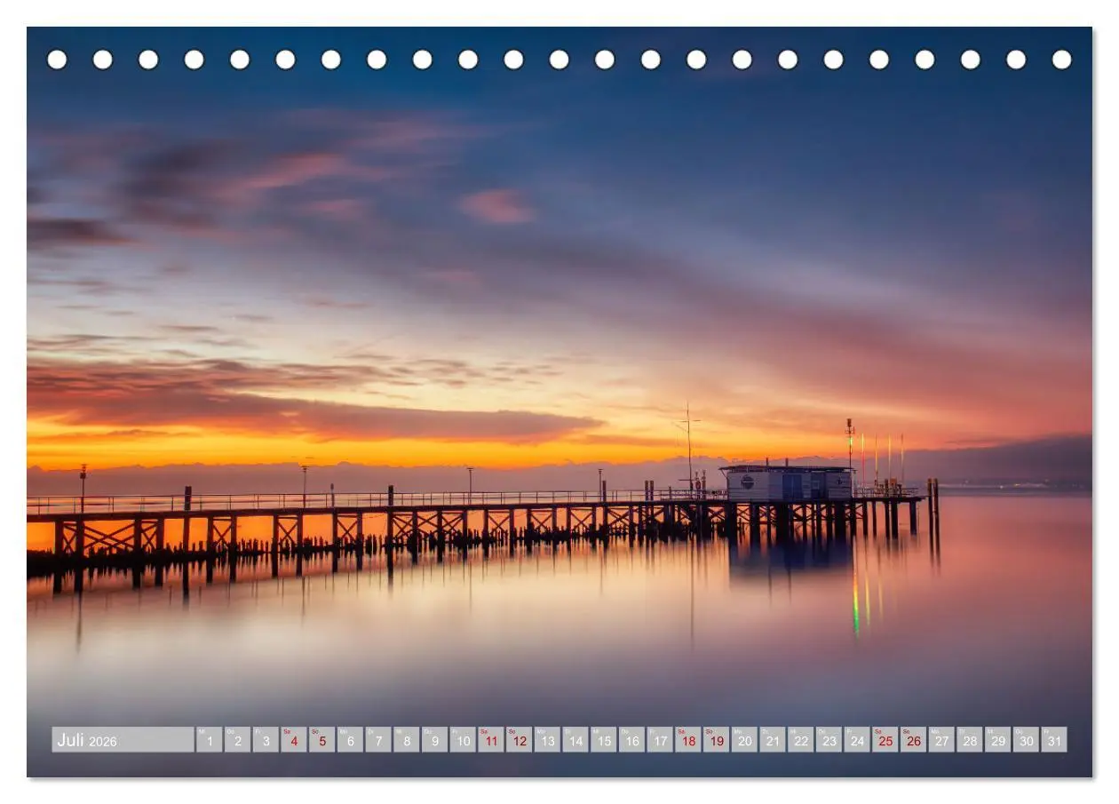 Bild: 9783457280058 | Bodensee-Stimmungen (Tischkalender 2026 DIN A5 quer), CALVENDO...
