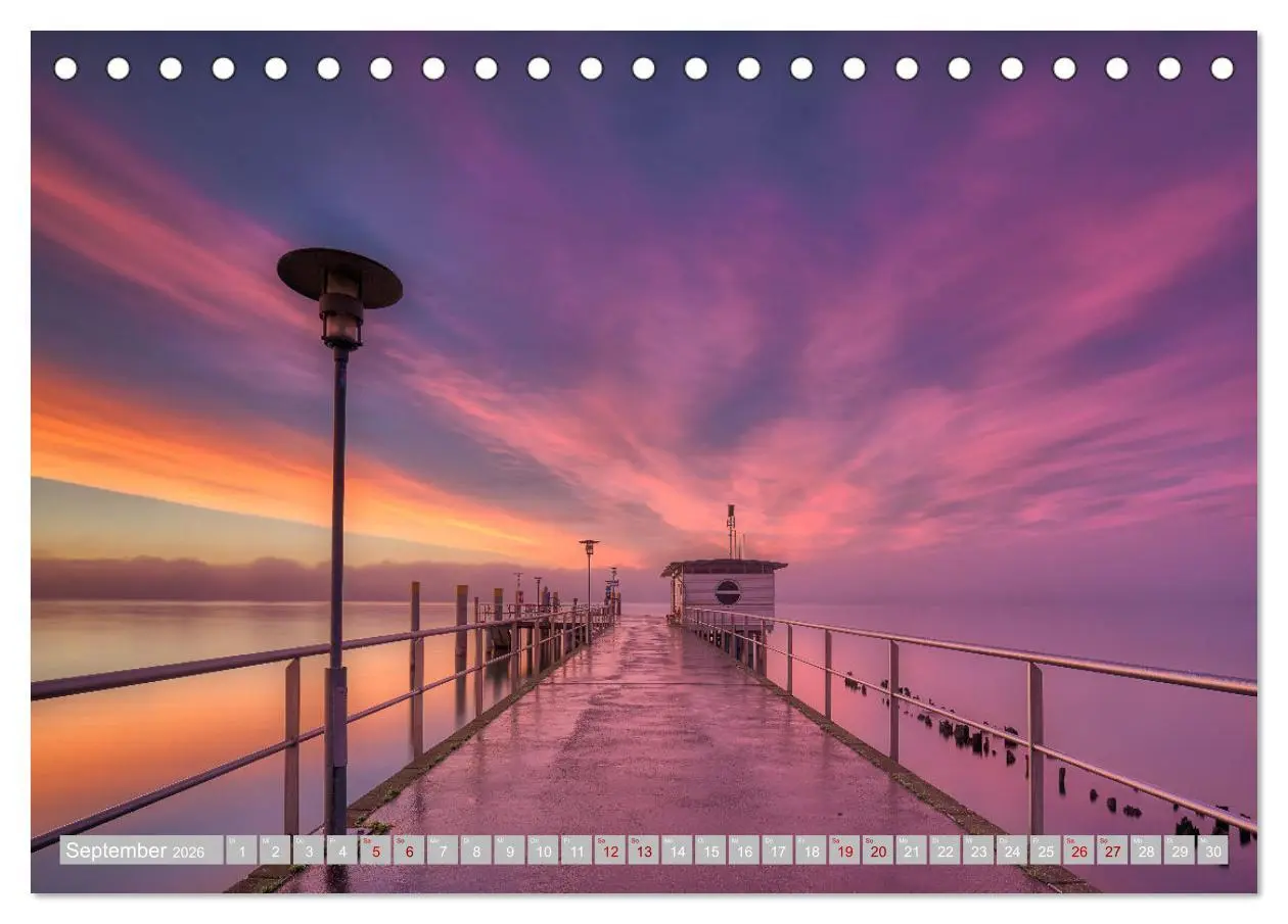 Bild: 9783457280058 | Bodensee-Stimmungen (Tischkalender 2026 DIN A5 quer), CALVENDO...