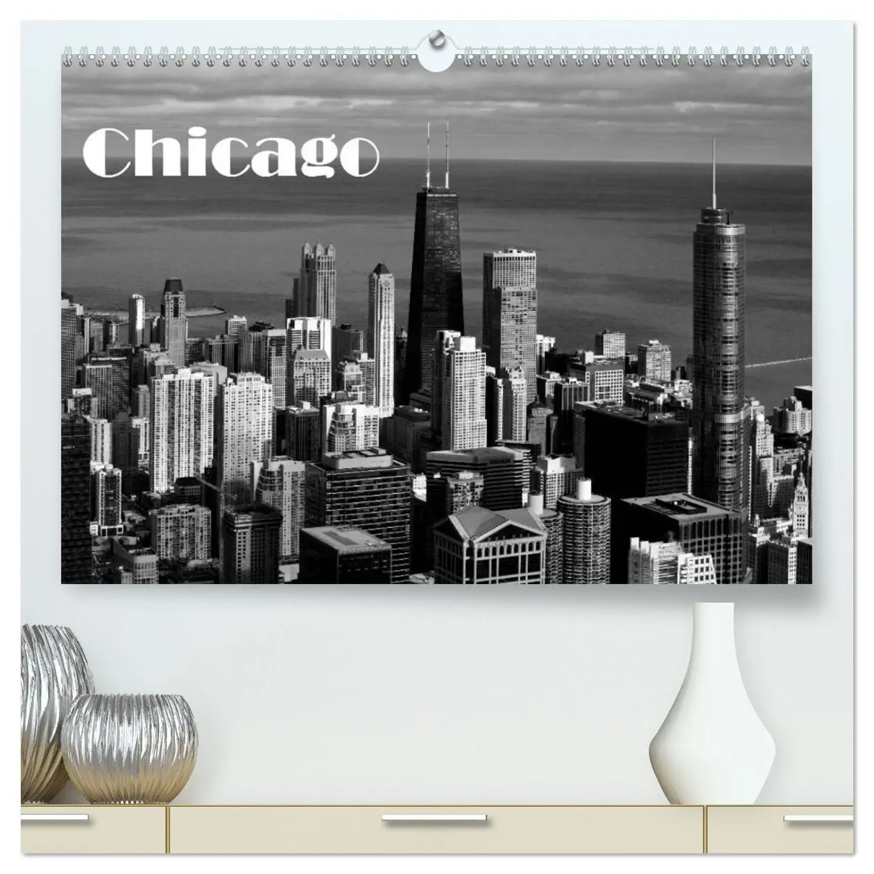 Cover: 9783516130058 | Chicago 2026 (hochwertiger Premium Wandkalender 2026 DIN A2 quer),...