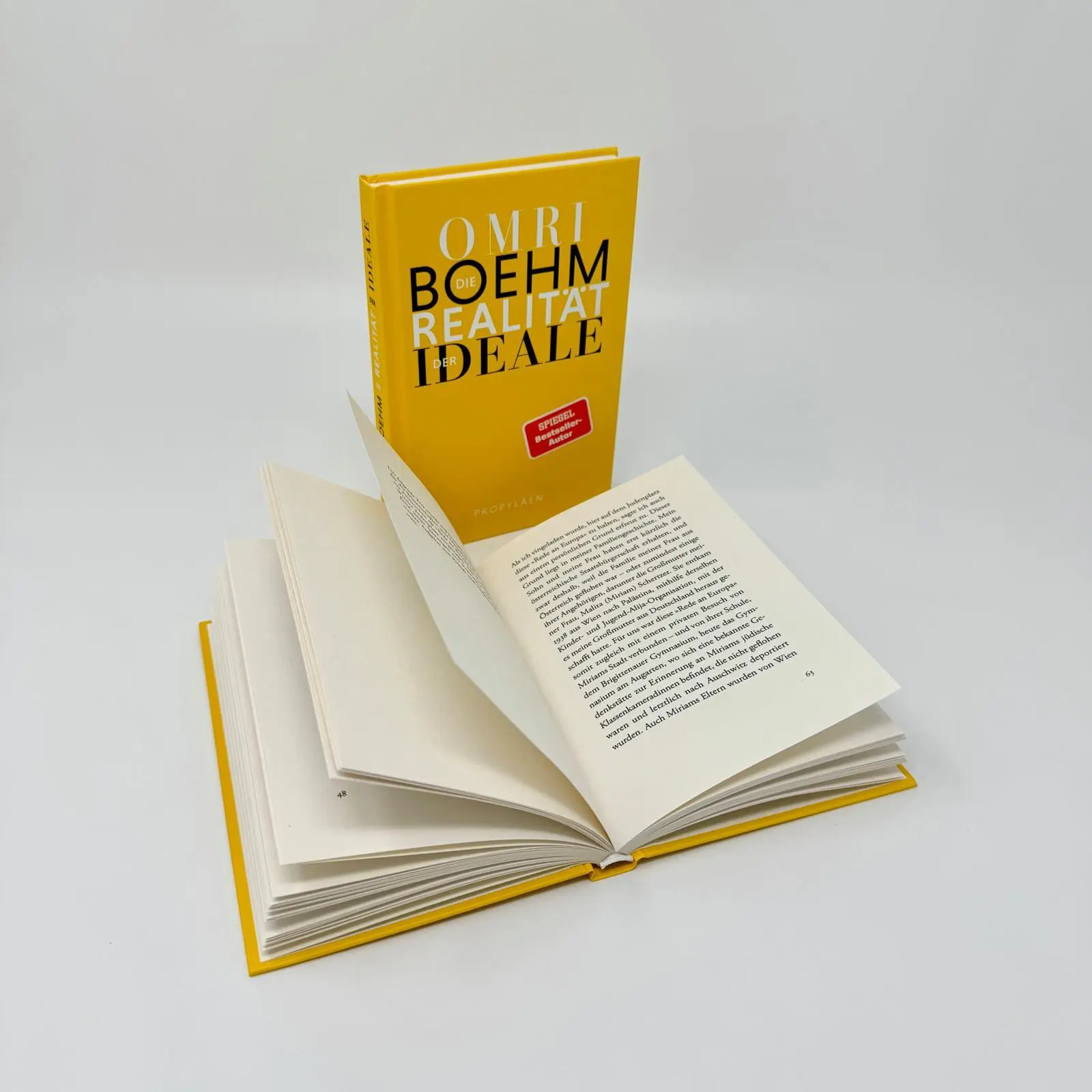 Bild: 9783549110058 | Die Realität der Ideale | Drei Reden für die Utopie | Omri Boehm