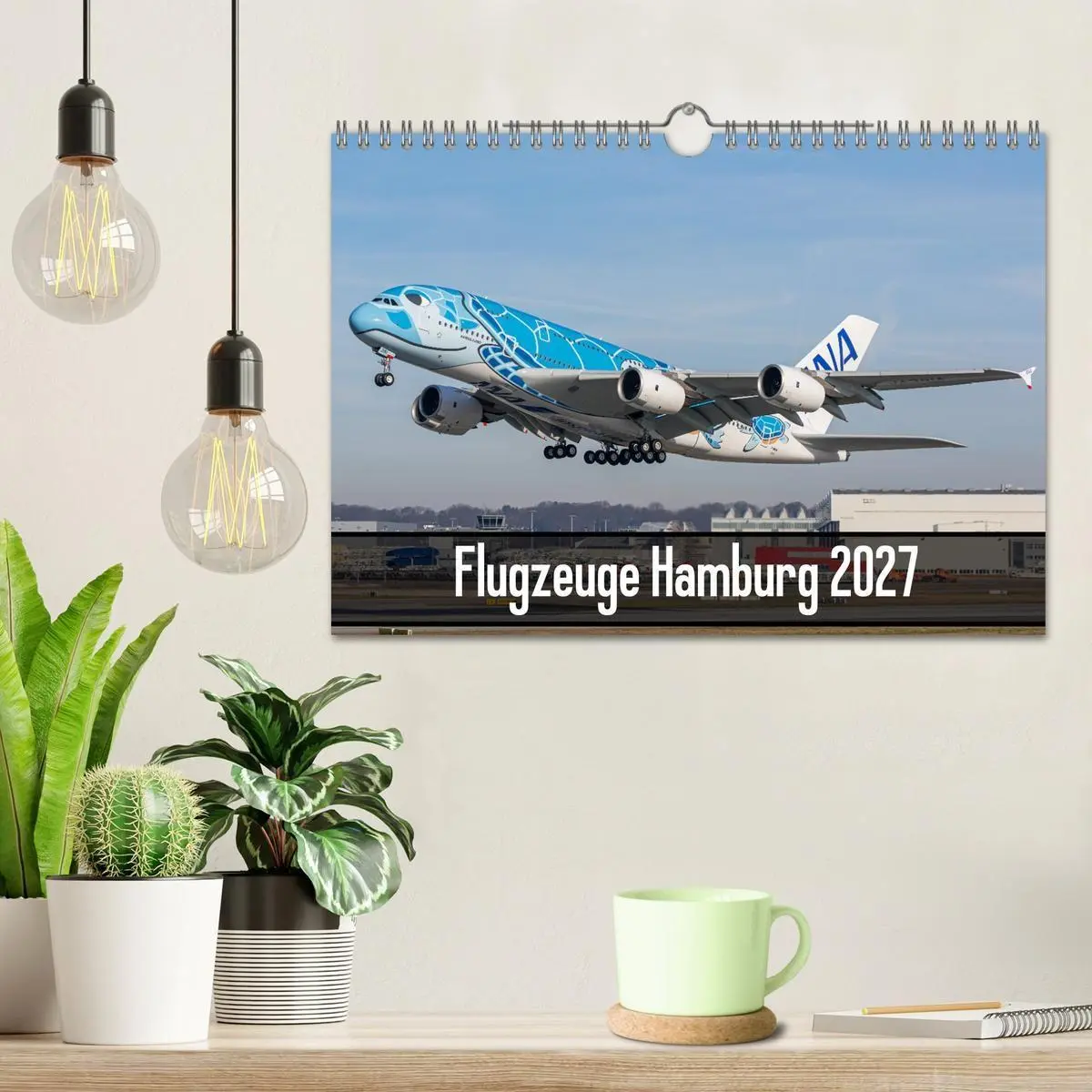 Bild: 9783569530058 | Flugzeuge Hamburg 2027 (Wandkalender 2027 DIN A4 quer), CALVENDO...