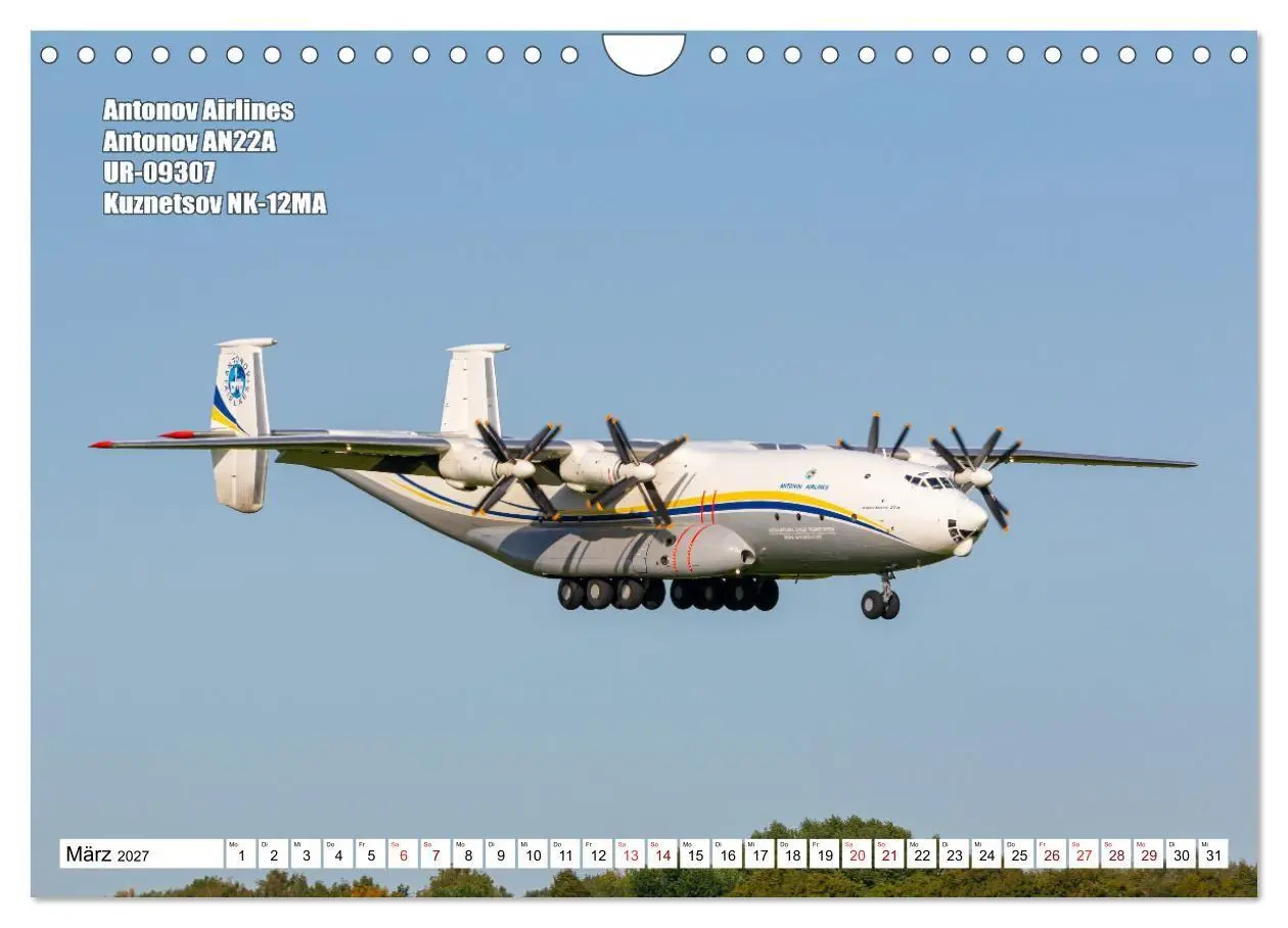 Bild: 9783569530058 | Flugzeuge Hamburg 2027 (Wandkalender 2027 DIN A4 quer), CALVENDO...