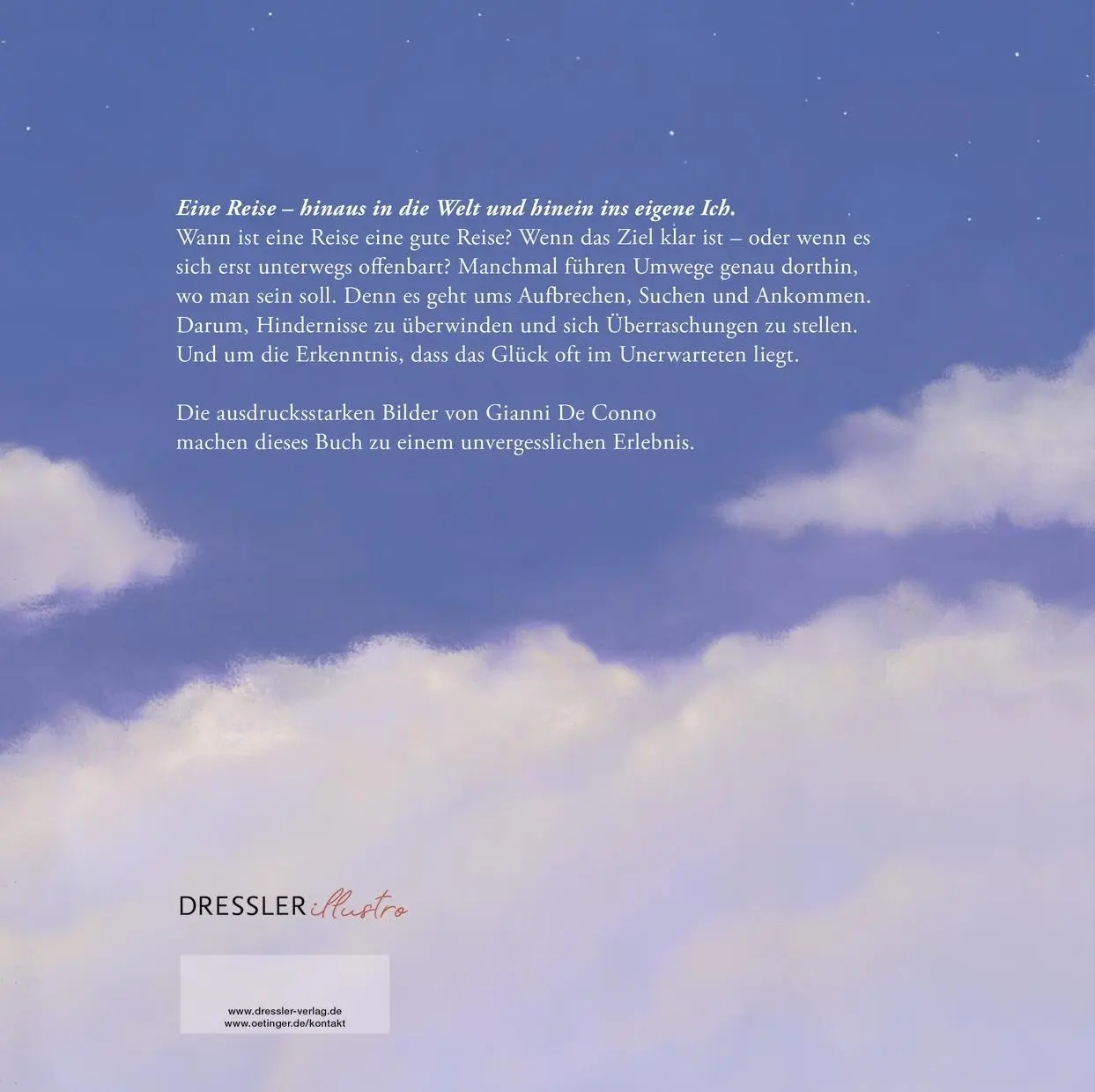 Rückseite: 9783690380058 | Die Reise zum Glück | Beatrice Masini | Buch | DRESSLER illustro