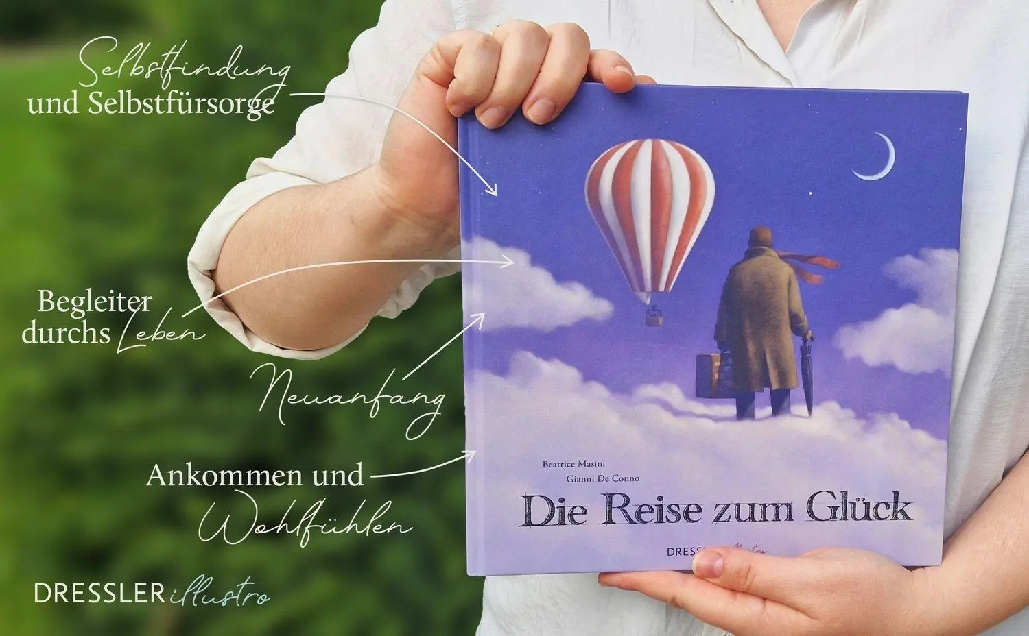 Bild: 9783690380058 | Die Reise zum Glück | Beatrice Masini | Buch | DRESSLER illustro