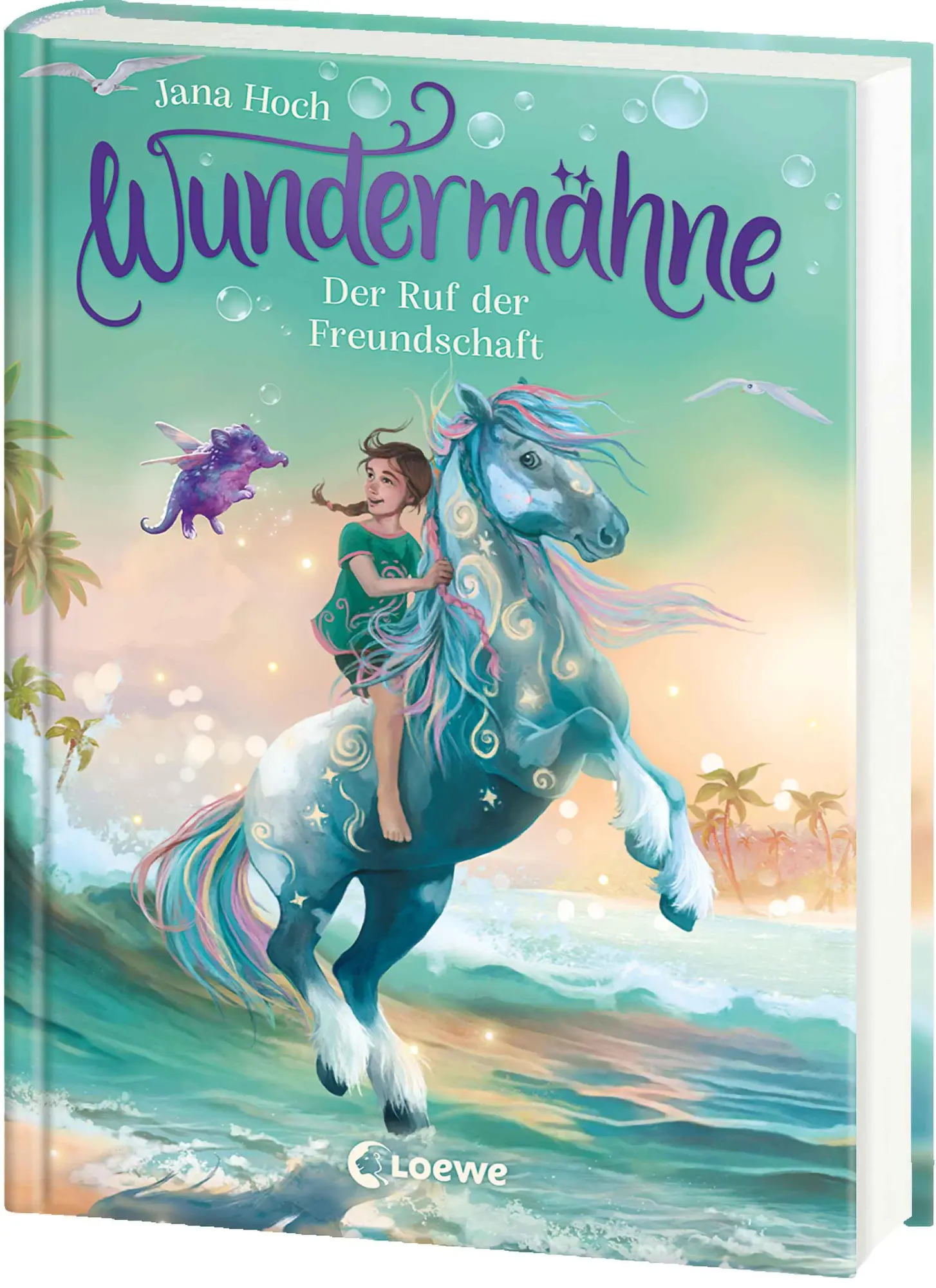 Cover: 9783743220058 | Wundermähne (Band 3) - Der Ruf der Freundschaft | Jana Hoch | Buch