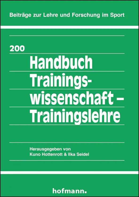 Cover: 9783778040058 | Handbuch Trainingswissenschaft - Trainingslehre | Hottenrott (u. a.)