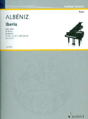Cover: 9790540010058 | Iberia | Urtext edition | Isaac Manuel Albéniz | Buch | 1999