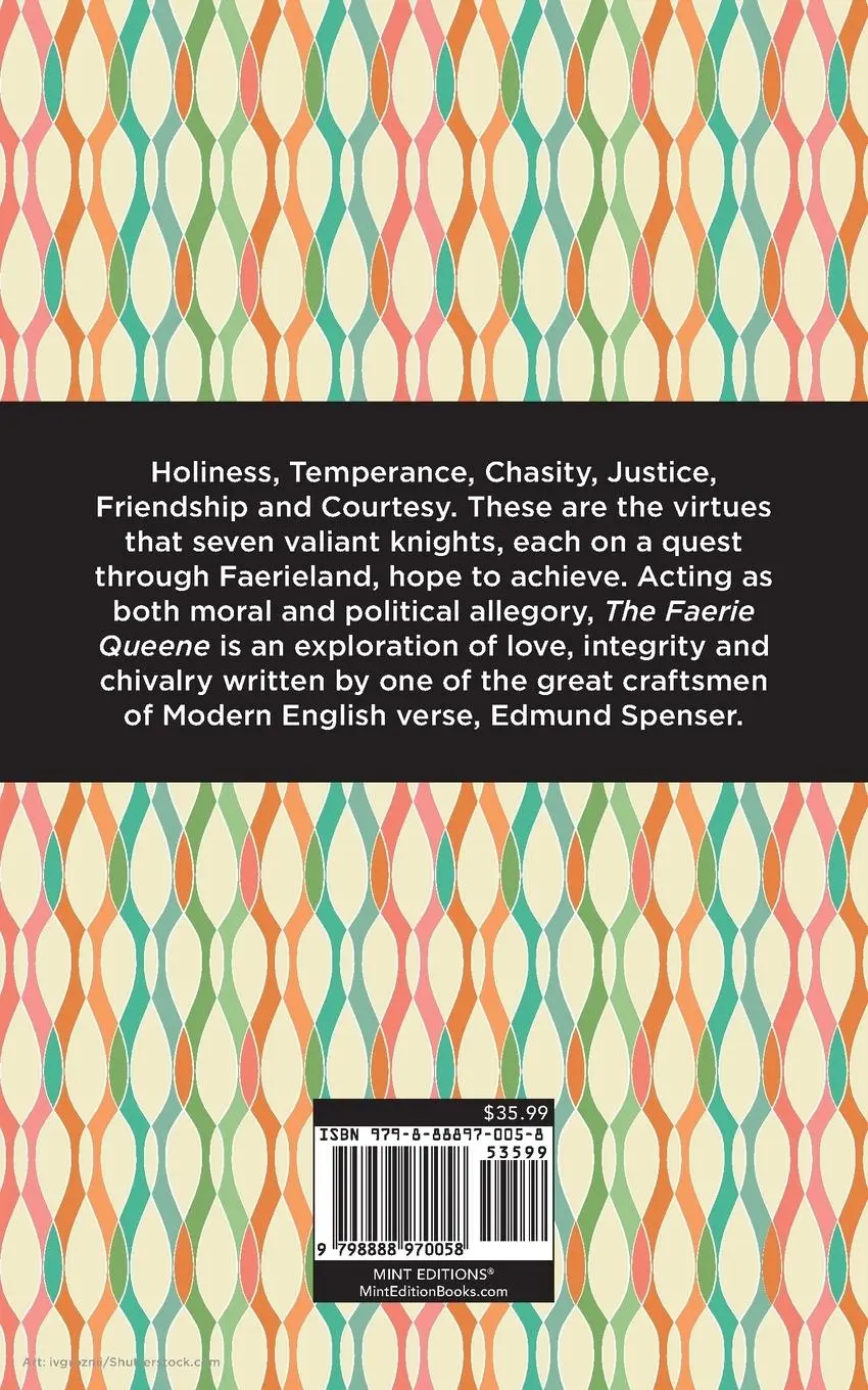 Rückseite: 9798888970058 | The Faerie Queene | Edmund Spenser | Taschenbuch | Englisch | 2023