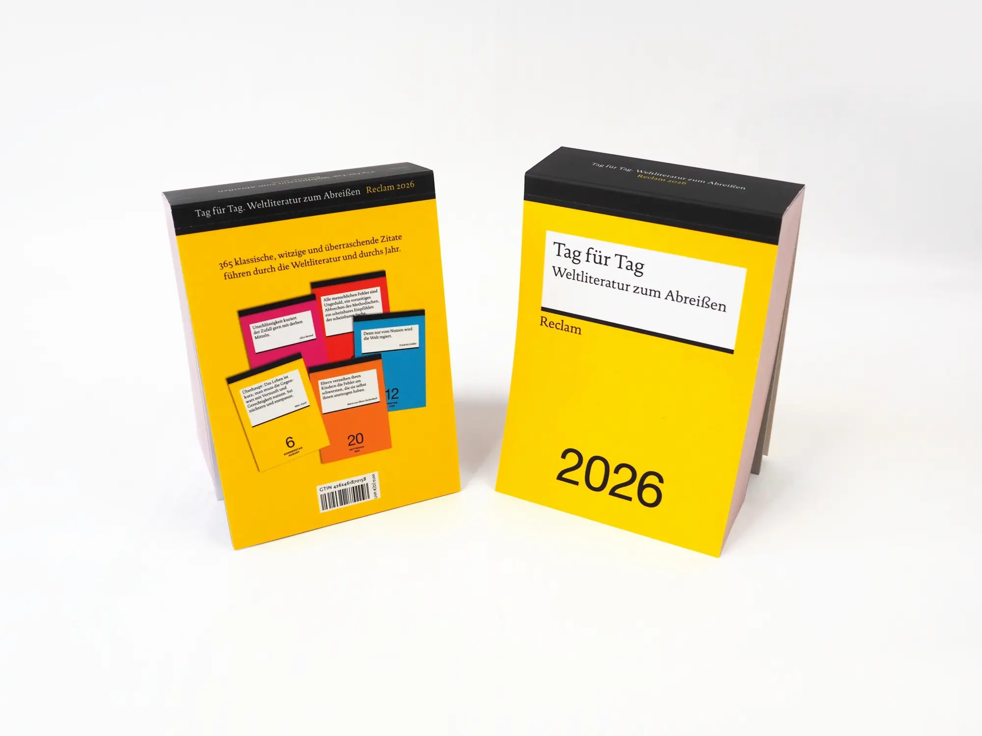Bild: 4262461870158 | Tag für Tag. Weltliteratur zum Abreißen 2026 | Kalender | 733 S.