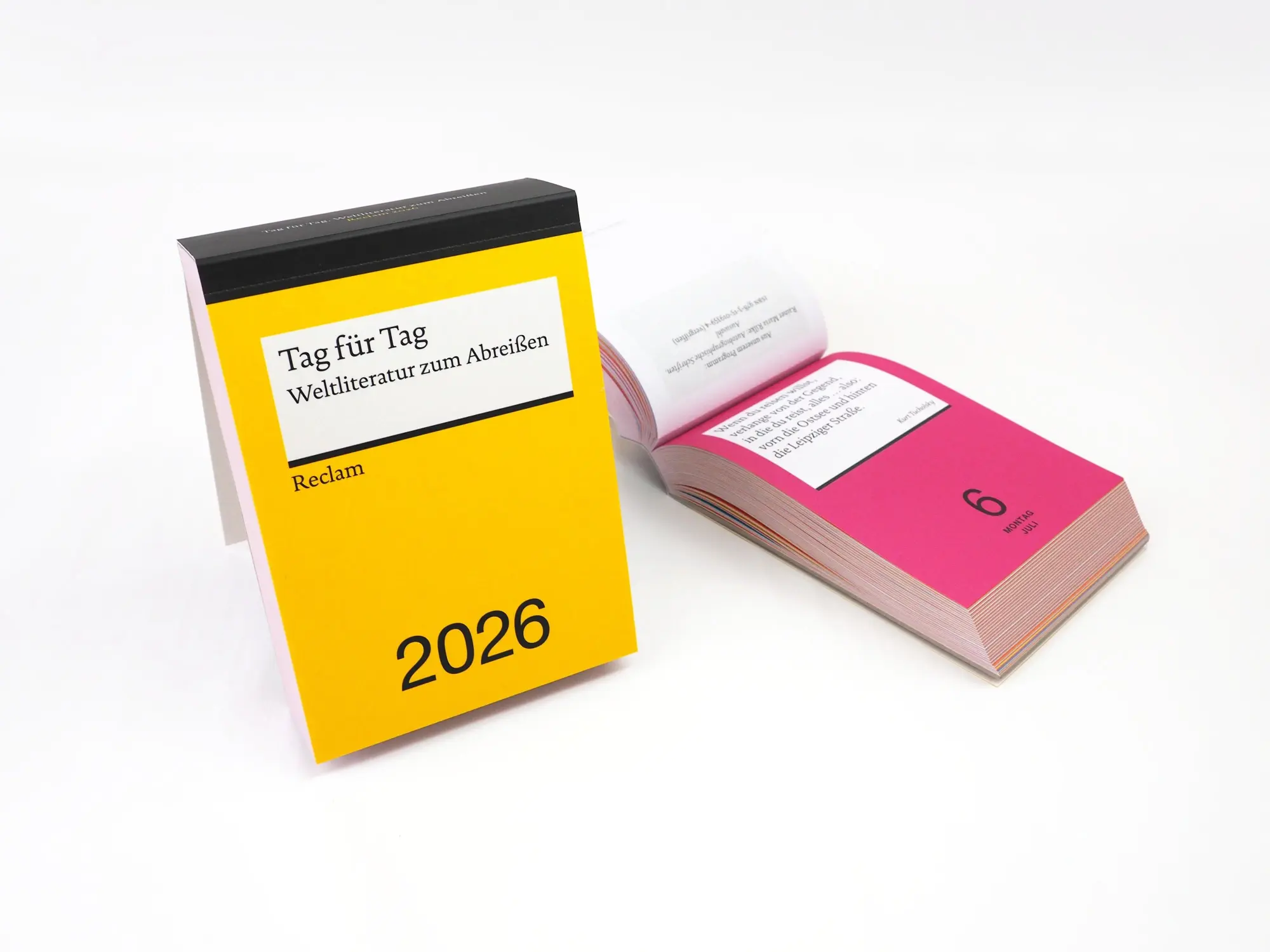 Bild: 4262461870158 | Tag für Tag. Weltliteratur zum Abreißen 2026 | Kalender | 733 S.