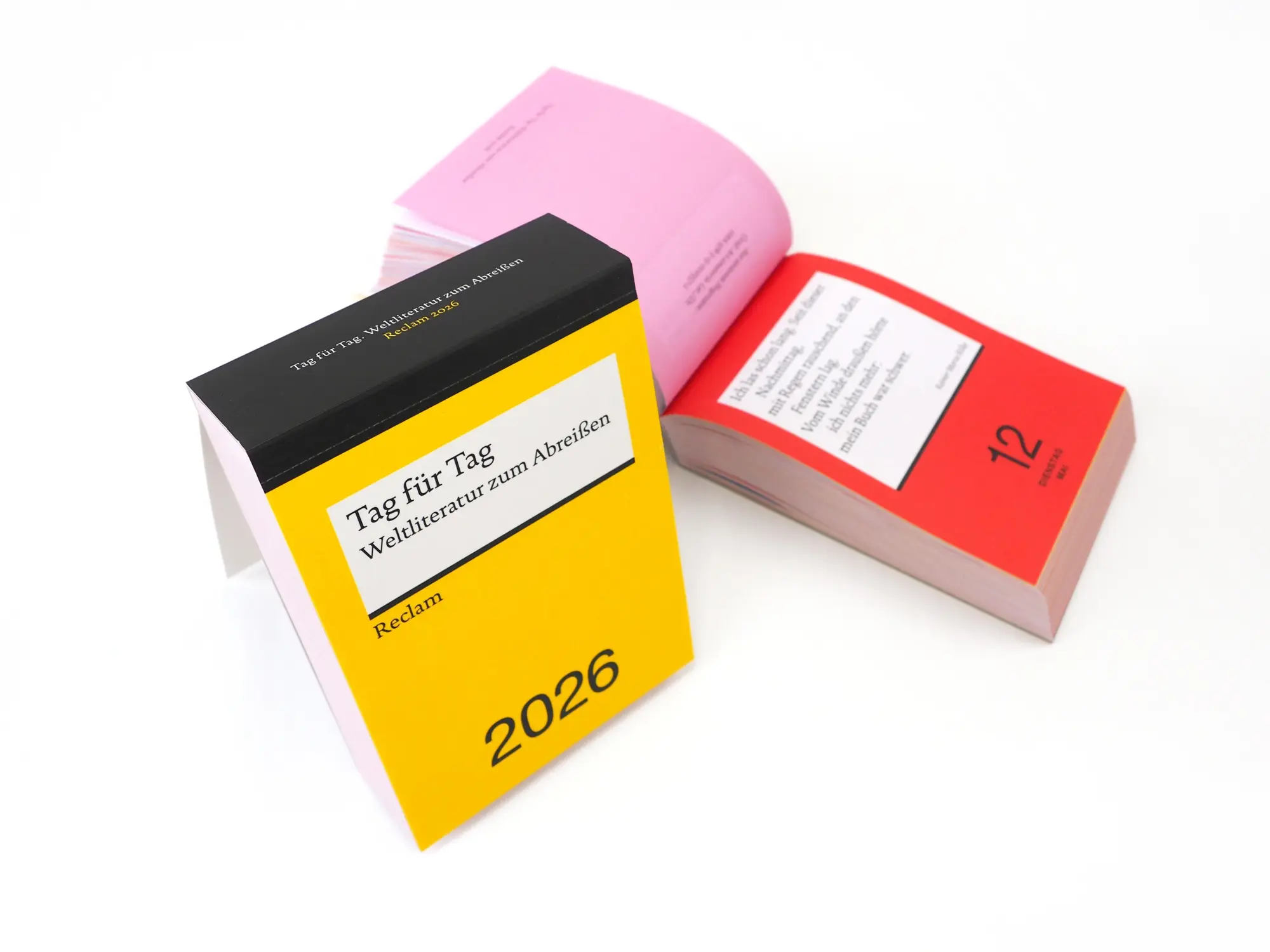 Bild: 4262461870158 | Tag für Tag. Weltliteratur zum Abreißen 2026 | Kalender | 733 S.