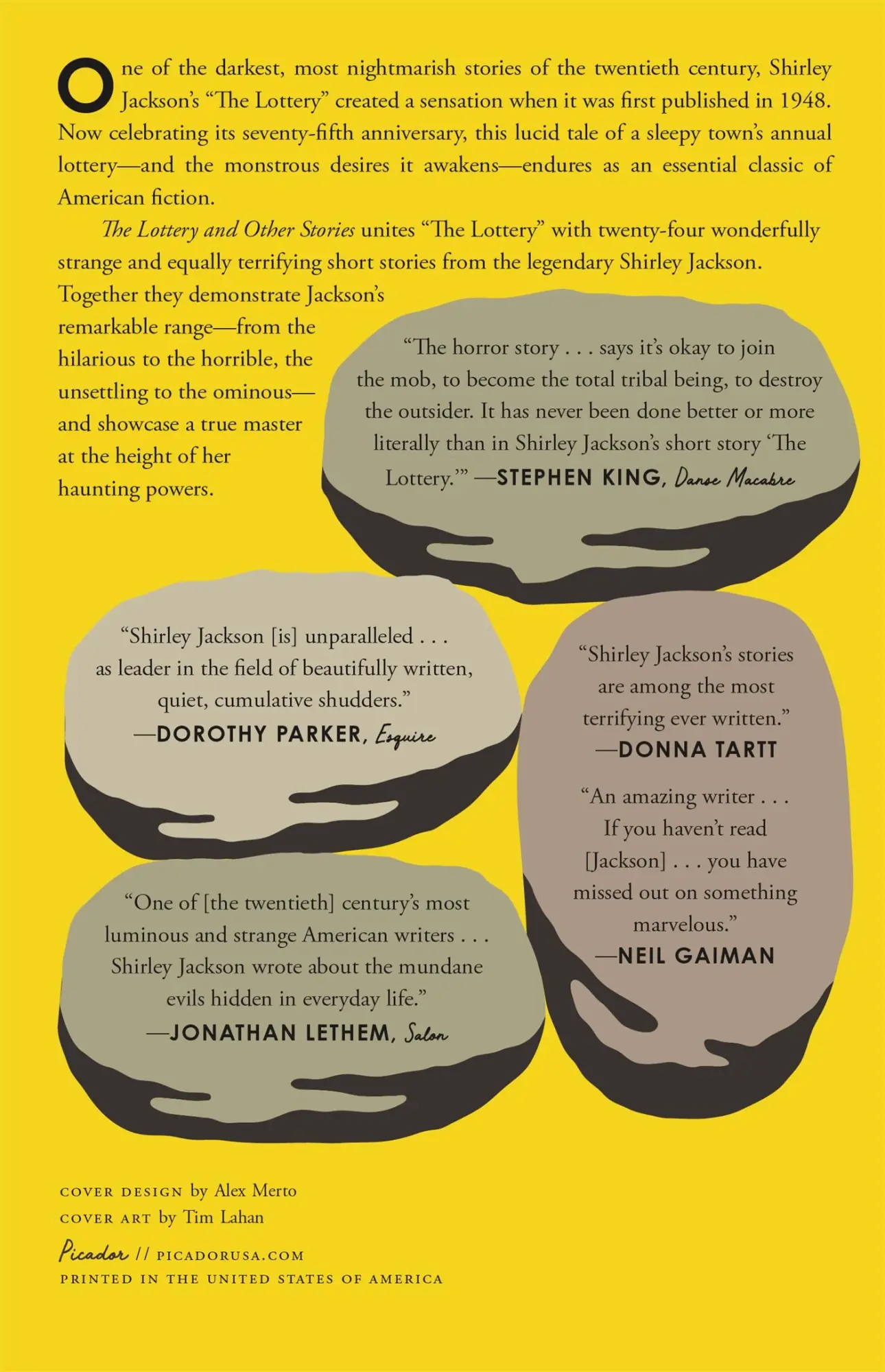 Rückseite: 9781250910158 | Lottery and Other Stories | Shirley Jackson | Taschenbuch | Englisch
