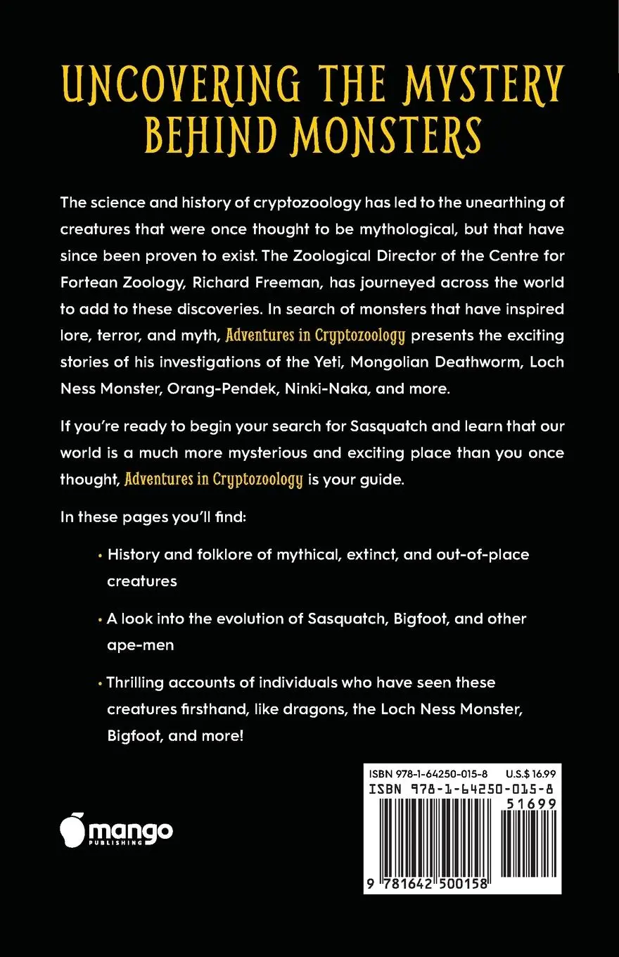Rückseite: 9781642500158 | Adventures in Cryptozoology | Richard Freeman | Taschenbuch | Englisch
