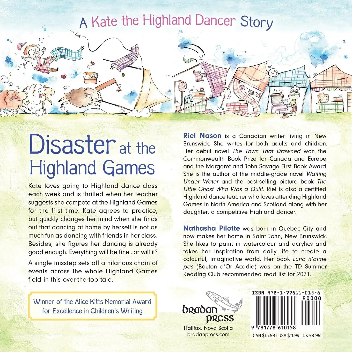 Rückseite: 9781778610158 | Disaster at the Highland Games | Riel Nason | Taschenbuch | Englisch